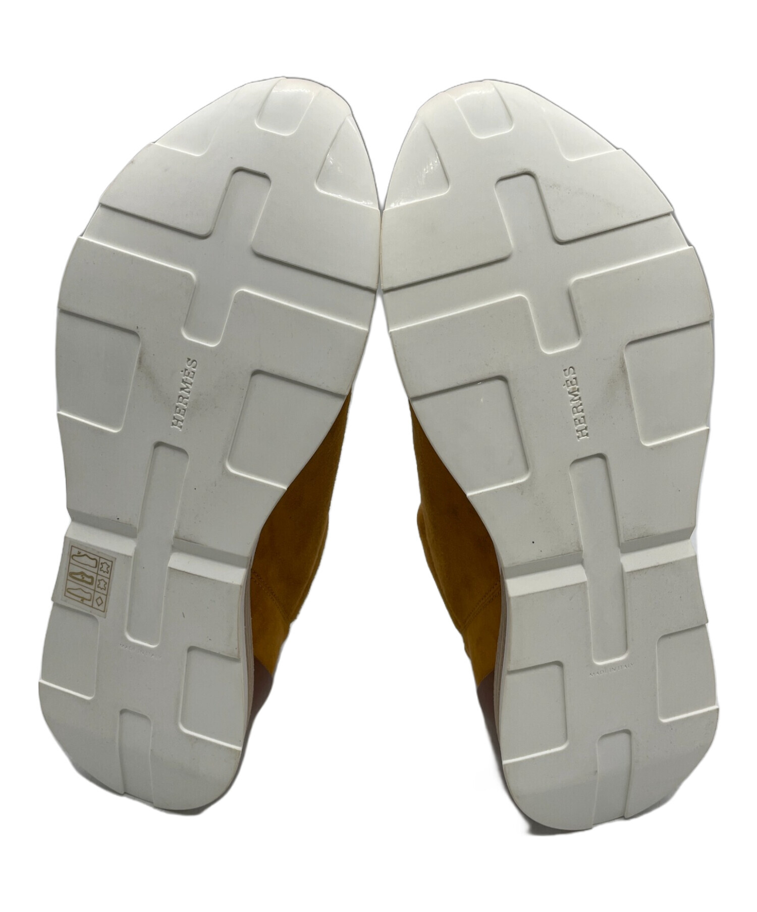 HERMES スニーカー 38.5サイズ 中古・古着通販】HERMES (エルメス) スニーカー キャメル サイズ