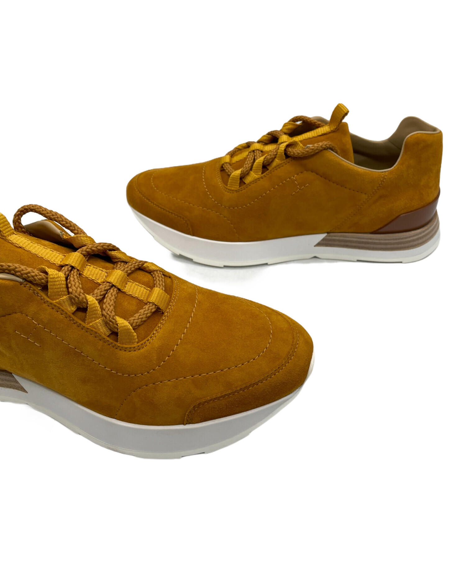 中古・古着通販】HERMES (エルメス) スニーカー キャメル サイズ:SIZE