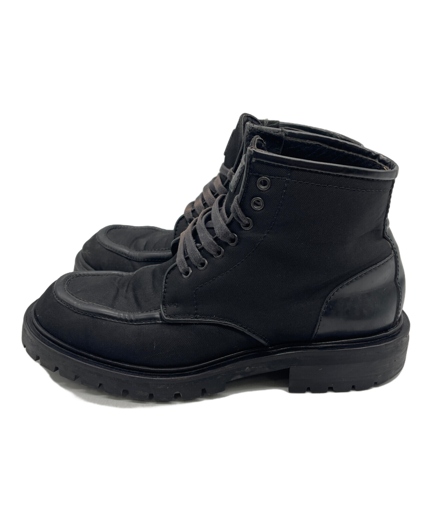中古・古着通販】GUCCI (グッチ) トレッキングブーツ ブラック サイズ 