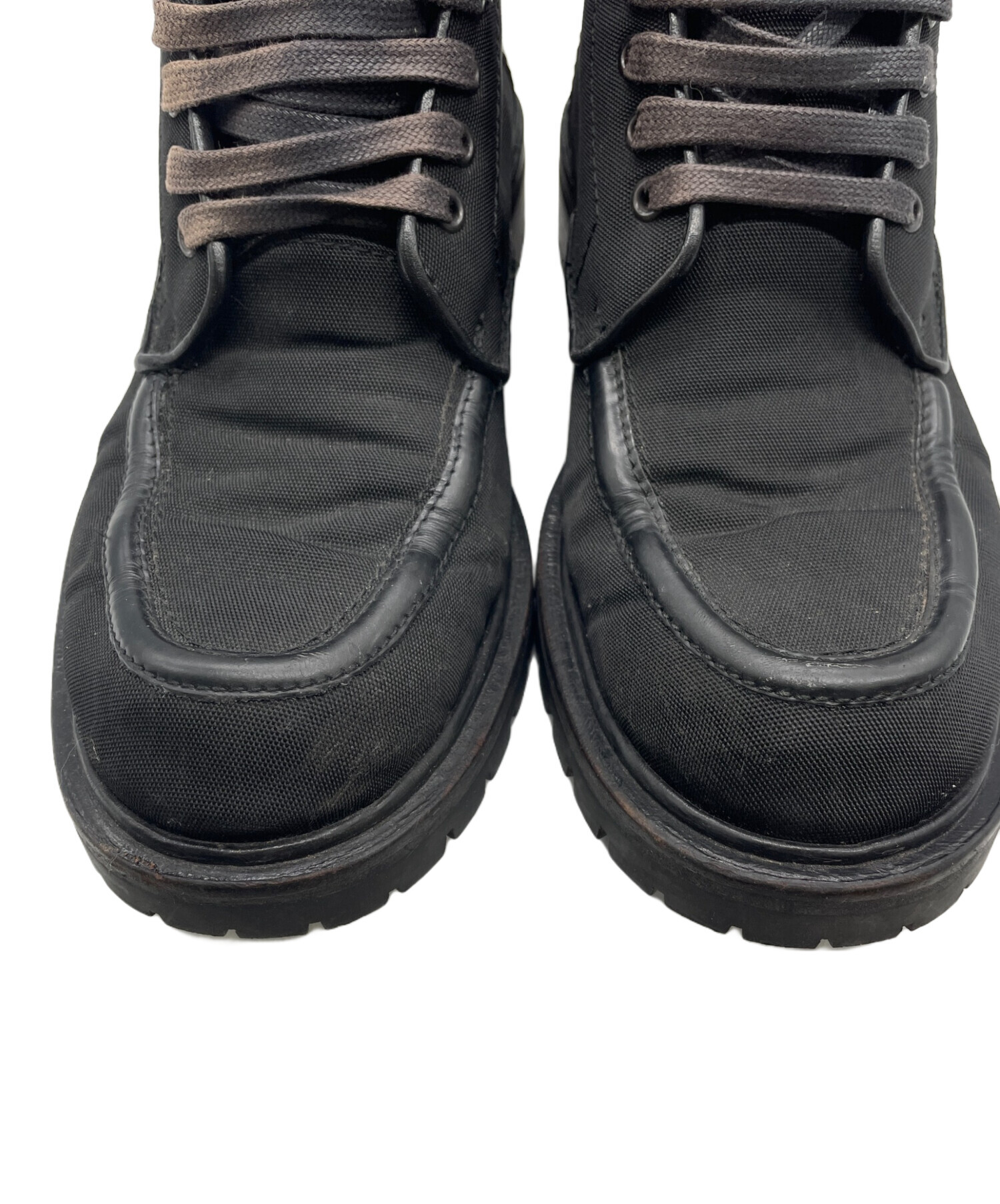 中古・古着通販】GUCCI (グッチ) トレッキングブーツ ブラック サイズ 