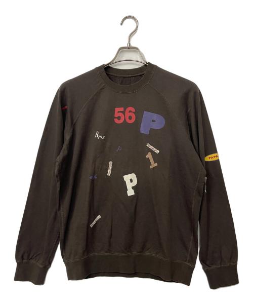 中古・古着通販】PAPAS (パパス) スウェット ブラック サイズ:48/M