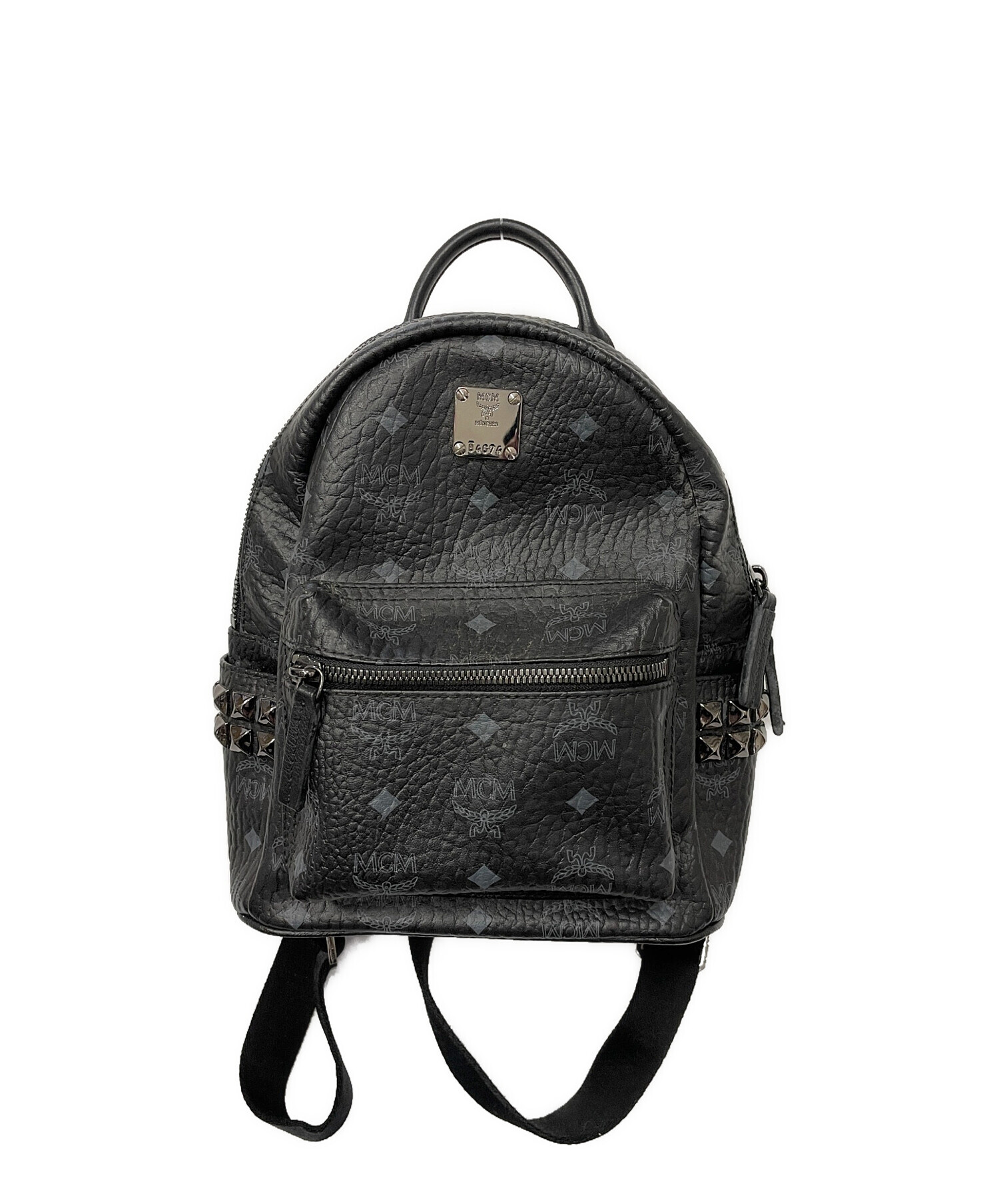 中古・古着通販】MCM (エムシーエム) リュック ブラック｜ブランド