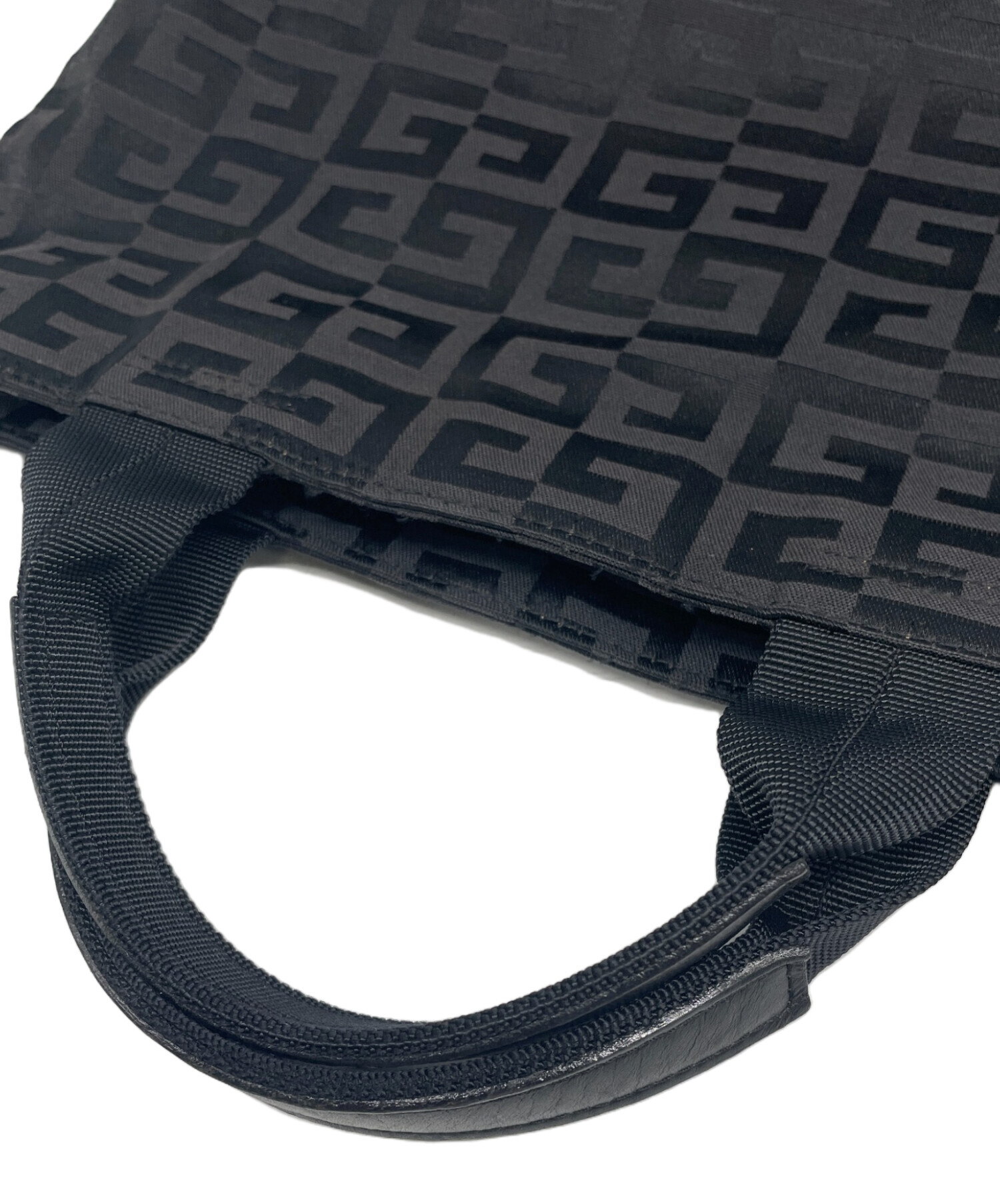 中古・古着通販】GIVENCHY (ジバンシィ) 4Gロゴハンドバッグ ブラック