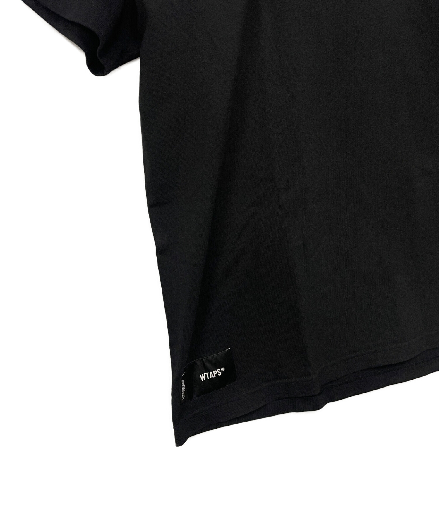中古・古着通販】WTAPS (ダブルタップス) Tシャツ ブラック サイズ:X04