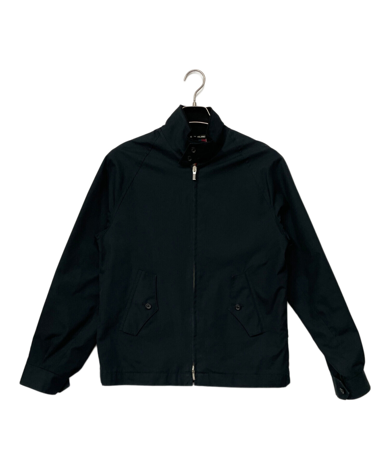 BARACUTA ブラックジャケット サイズ36 中古・古着通販】BARACUTA (バラクータ) ジャケット ブラック サイズ