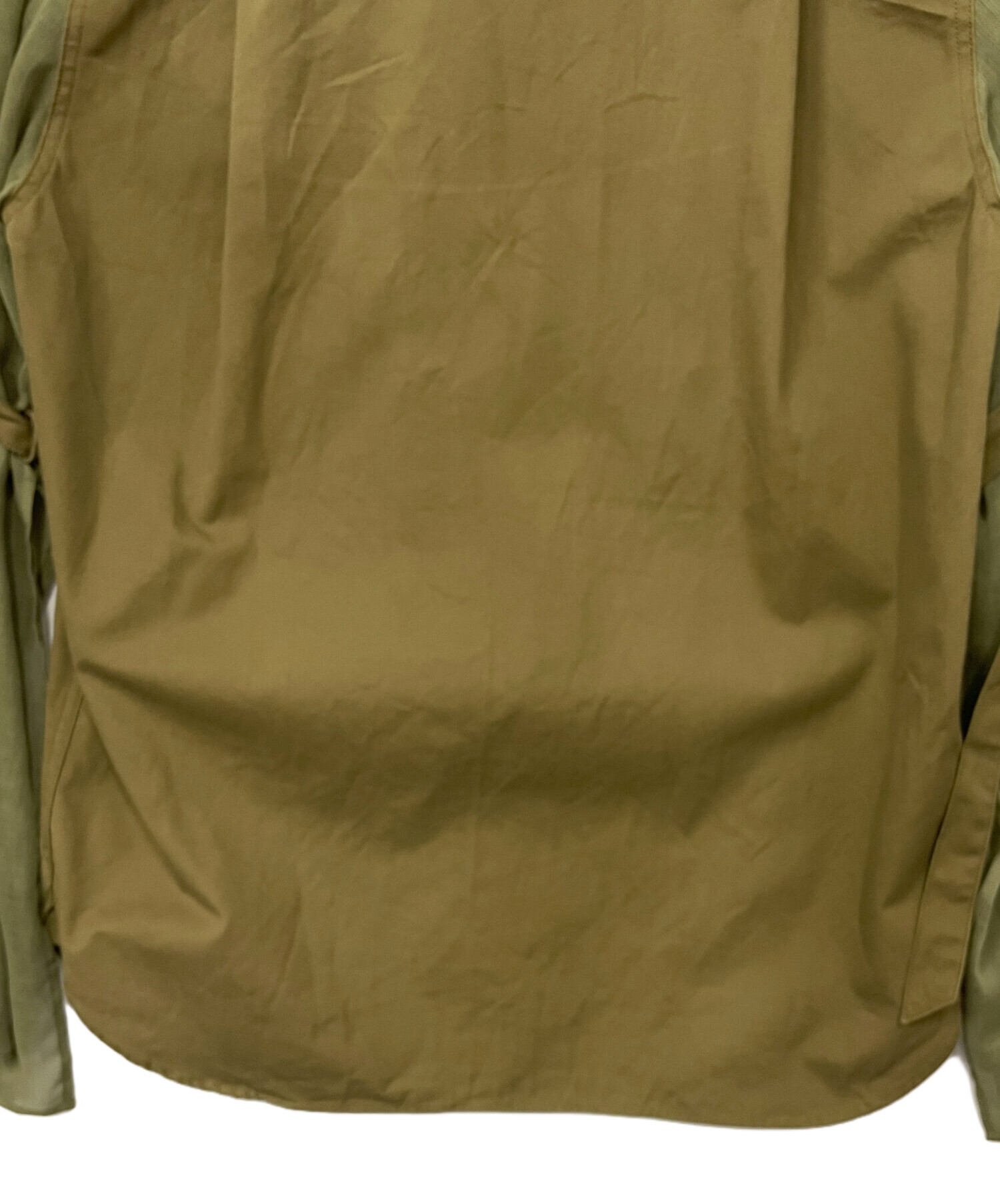 中古・古着通販】HYKE (ハイク) ミリタリーシャツ オリーブ サイズ:1 