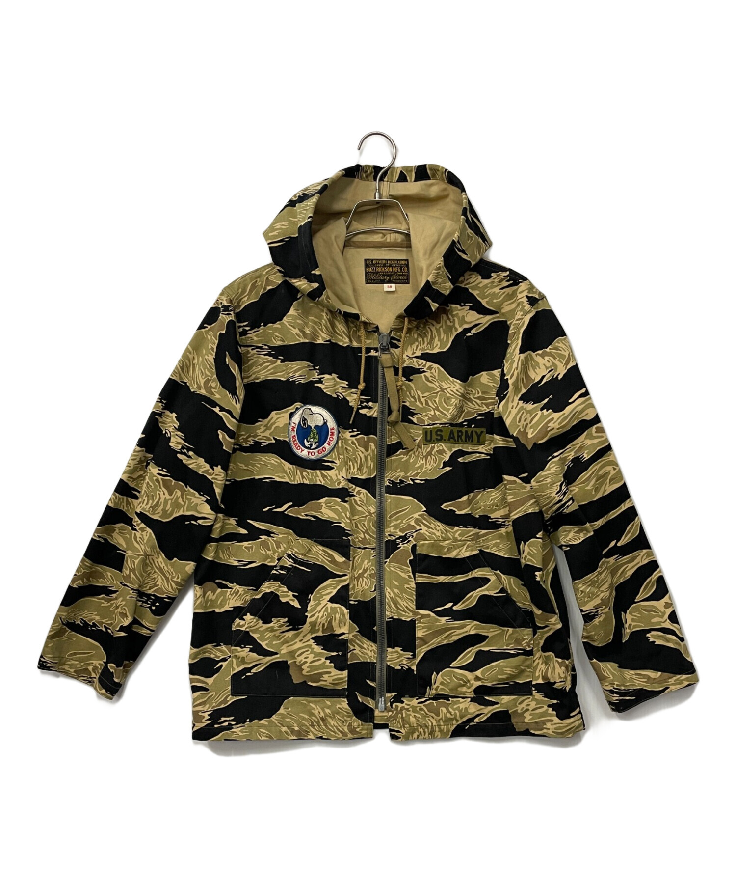 Buzz Rickson's タイガーストライプジャケット M 中古・古着通販】BUZZ RICKSON'S (バズリクソンズ) Vintage