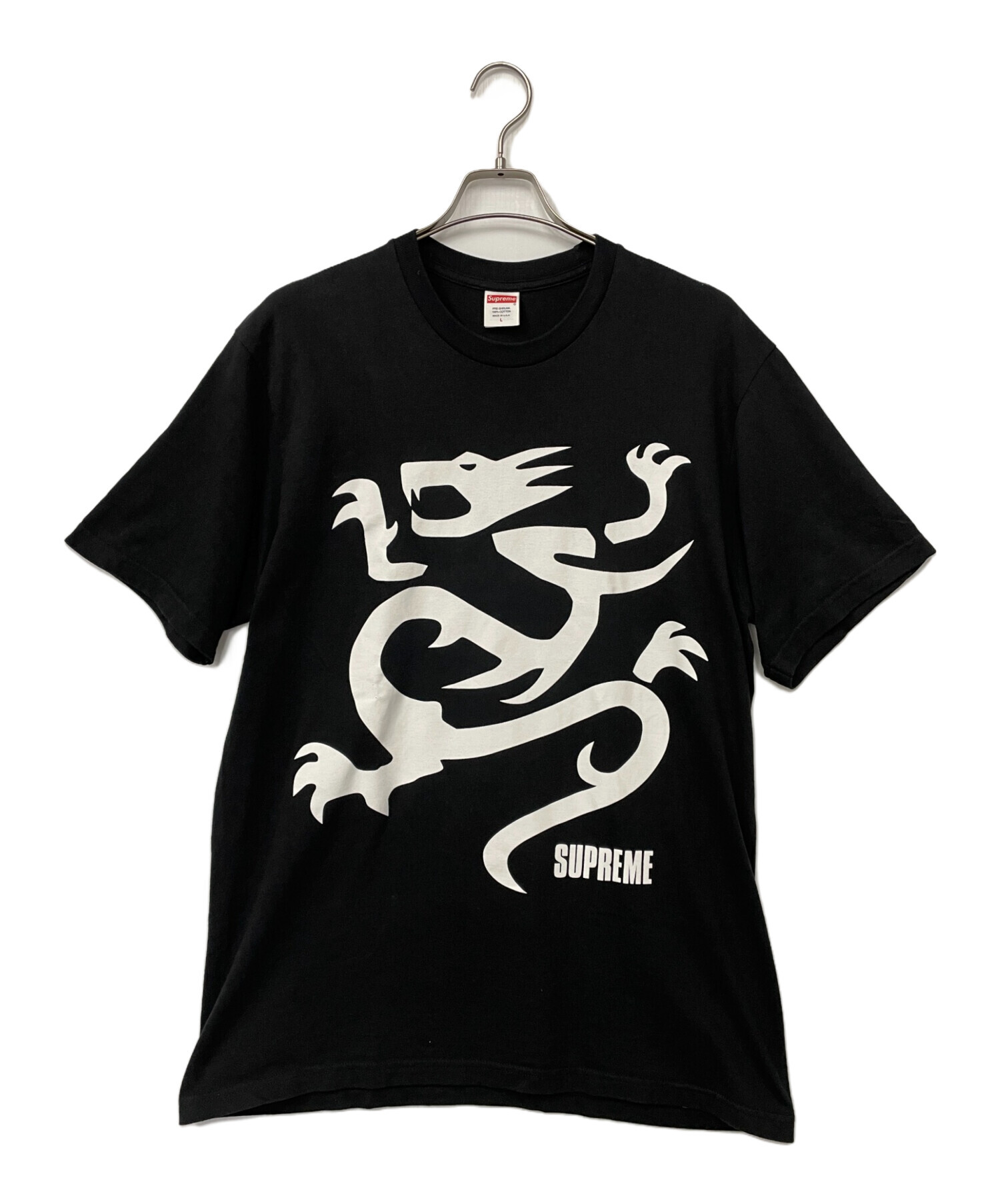中古・古着通販】SUPREME (シュプリーム) 半袖Tシャツ ブラック サイズ 