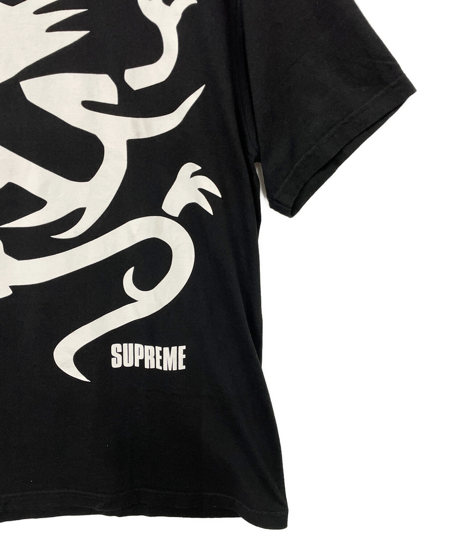 中古・古着通販】SUPREME (シュプリーム) 半袖Tシャツ ブラック サイズ
