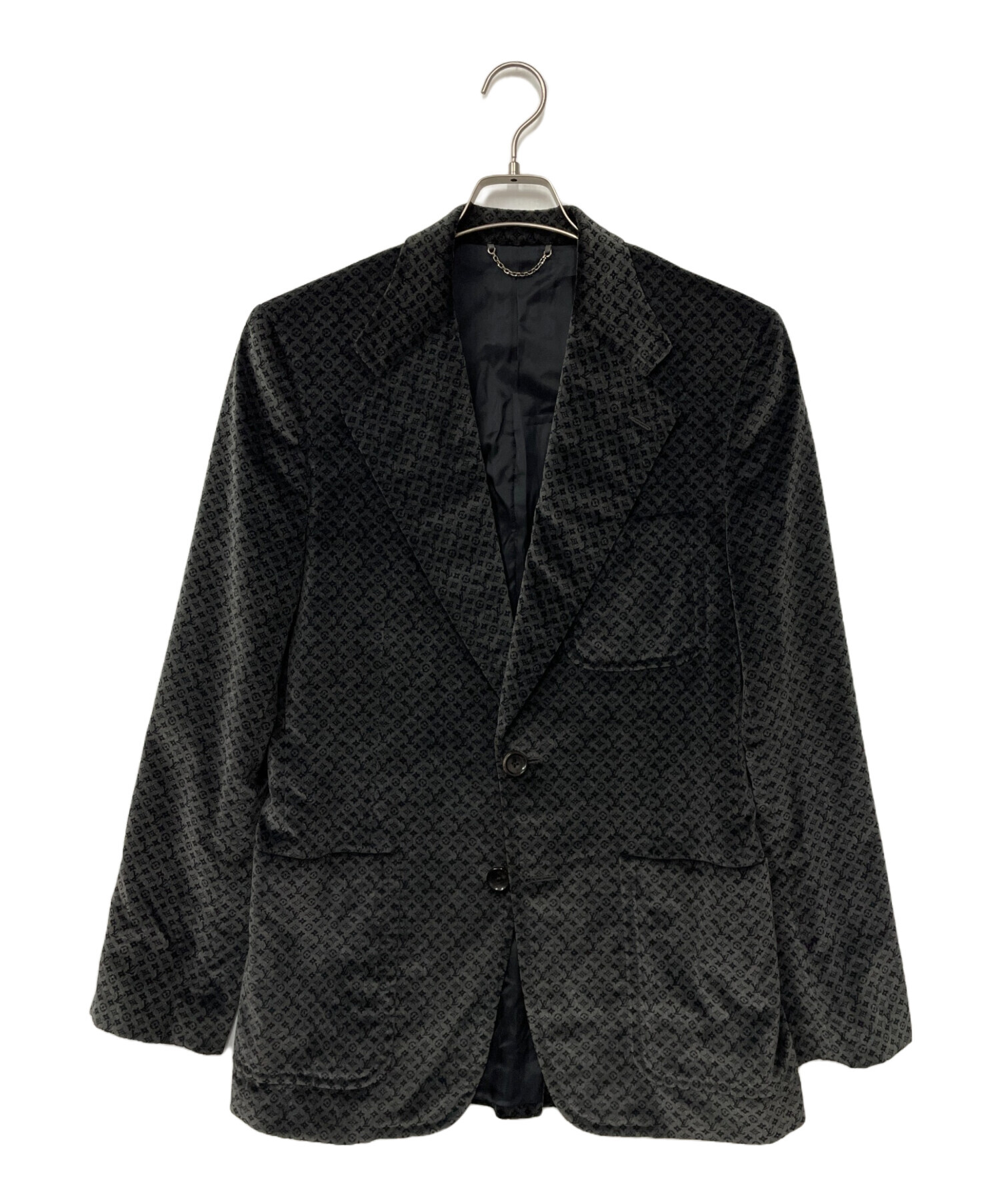 早い者勝ち LOUIS VUITTON モノグラム　テーラードジャケット 中古・古着通販】LOUIS VUITTON (ルイ ヴィトン) テーラードジャケット
