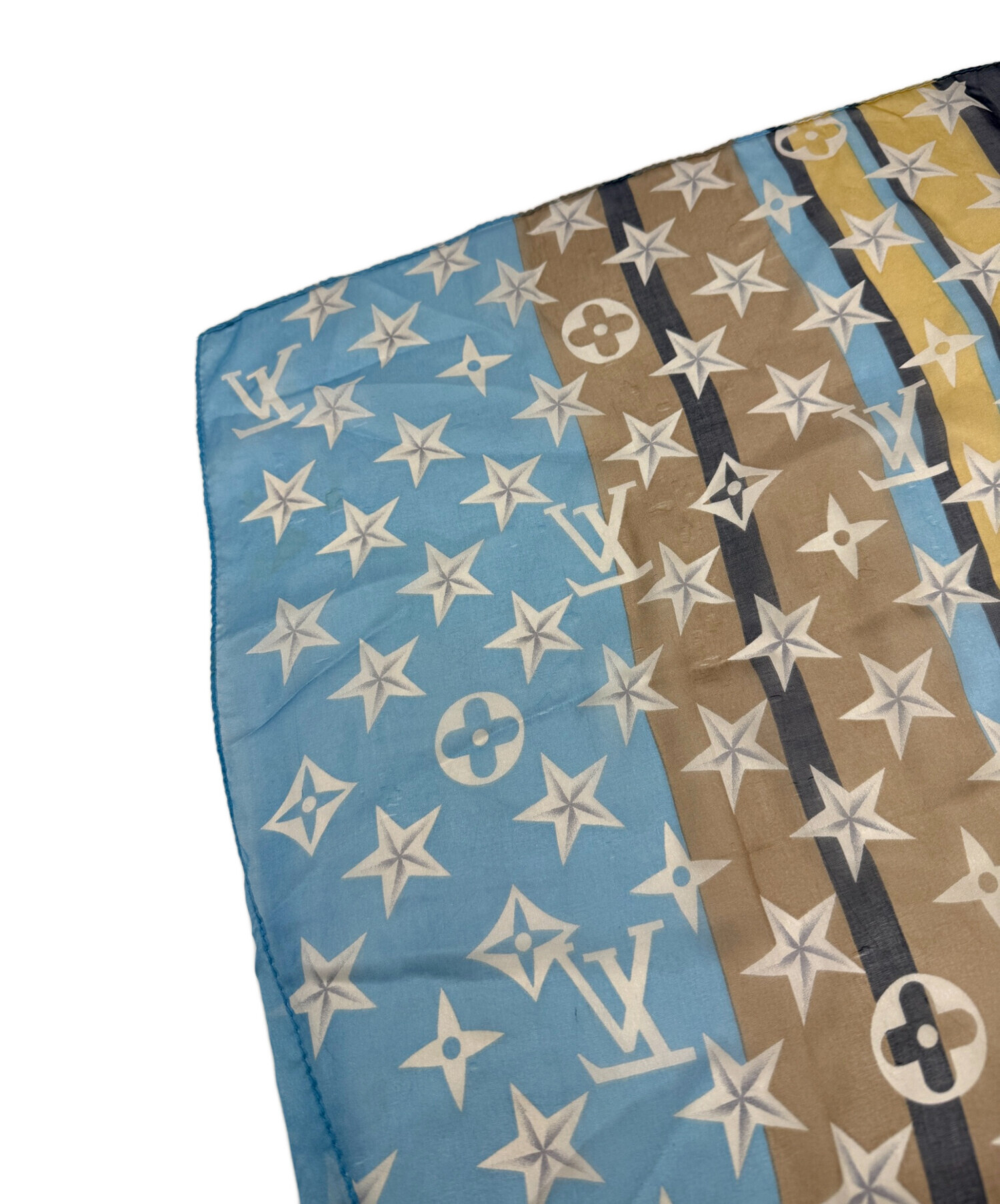 中古・古着通販】LOUIS VUITTON (ルイ ヴィトン) ストール ブルー