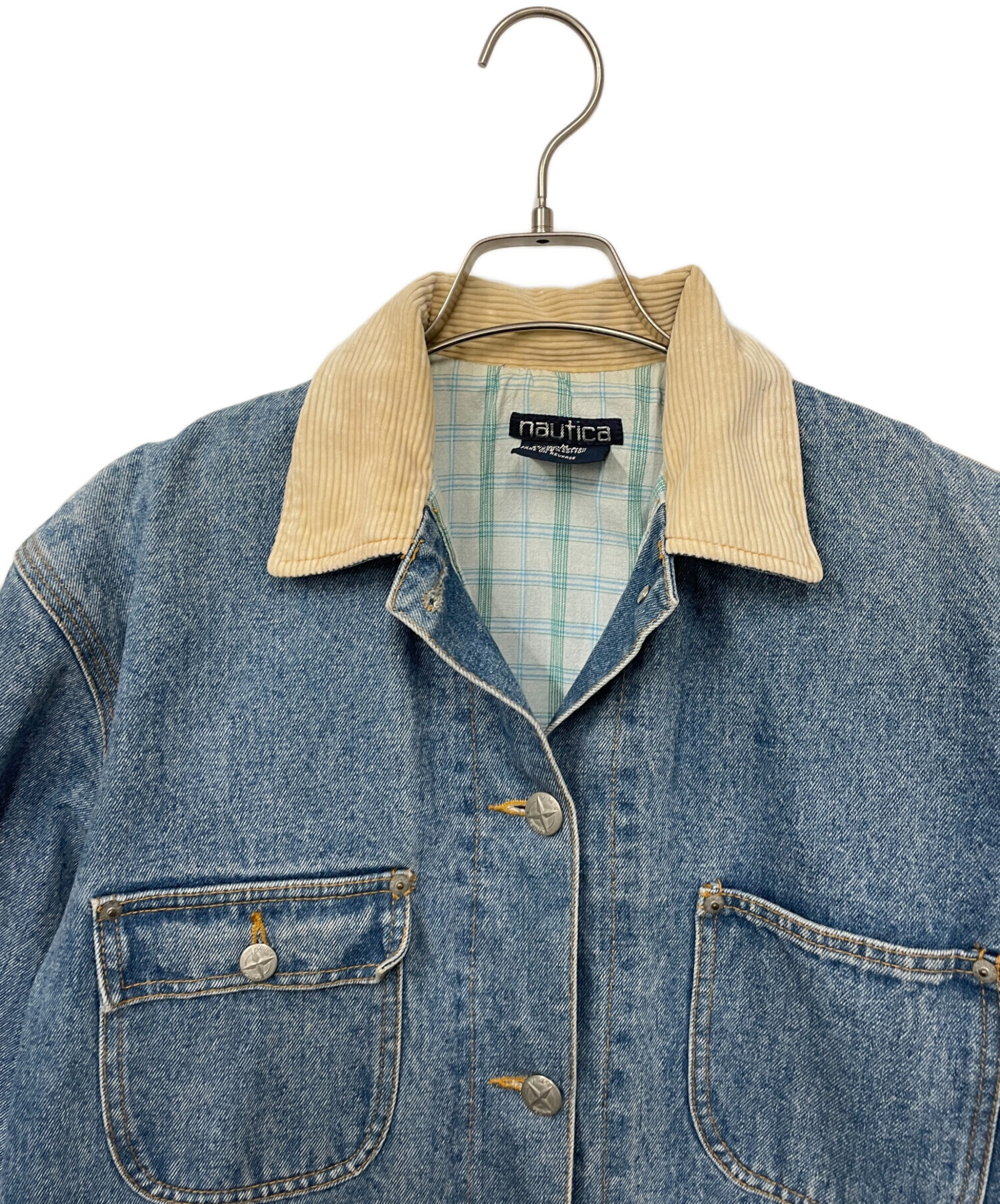 中古・古着通販】NAUTICA (ノーティカ) デニムカバーオール インディゴ
