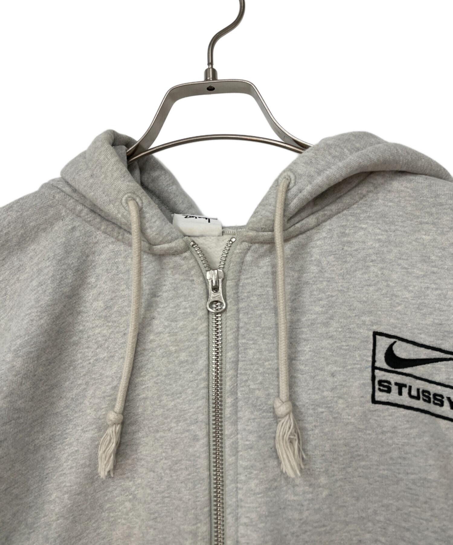 STÜSSY & NIKE フリースジップパーカー Ｌサイズ グレー 楽天市場】【本物・正規品】 新品 ステューシー STUSSY x ナイキ NIKE