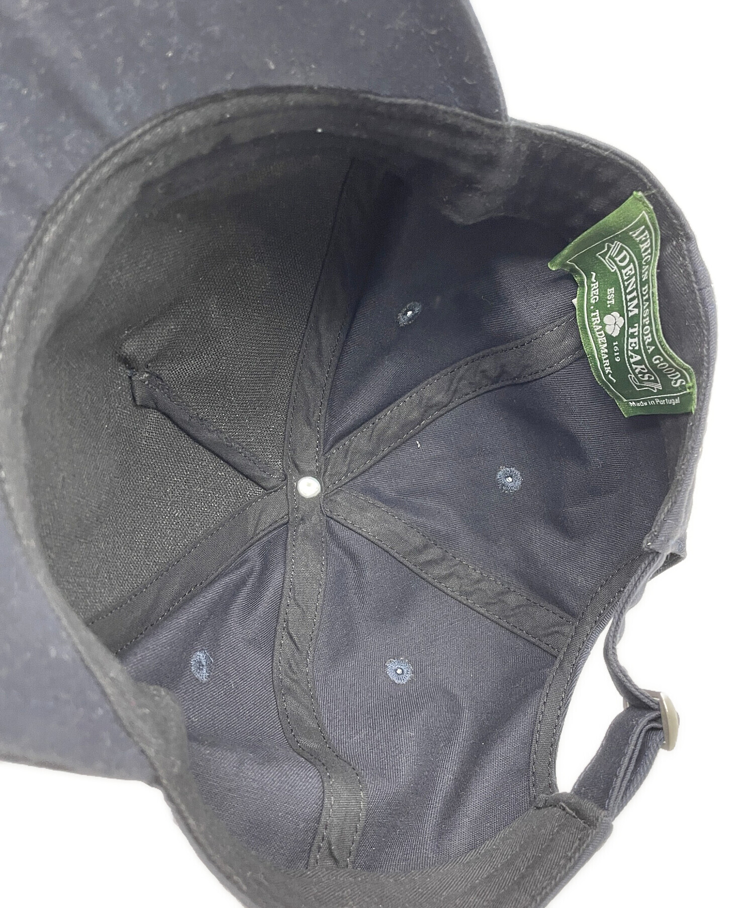 DENIM TEARS デニムティアーズ キャップ  緑 【古着】【中古】【送料無料】 中古・古着通販】Denim Tears (デニムティアーズ) キャップ｜ブランド