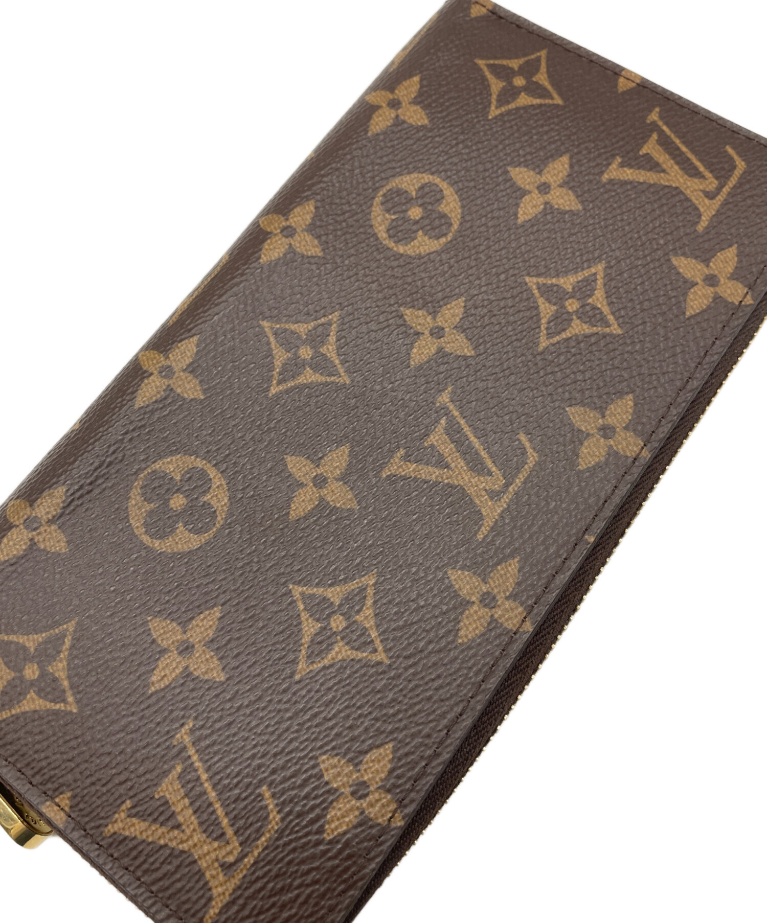 Luis Vuitton ルイヴィトン ブラウン 長財布 70%Oᖴᖴ以上 中古・古着通販】LOUIS VUITTON (ルイ ヴィトン) 長財布 ブラウン