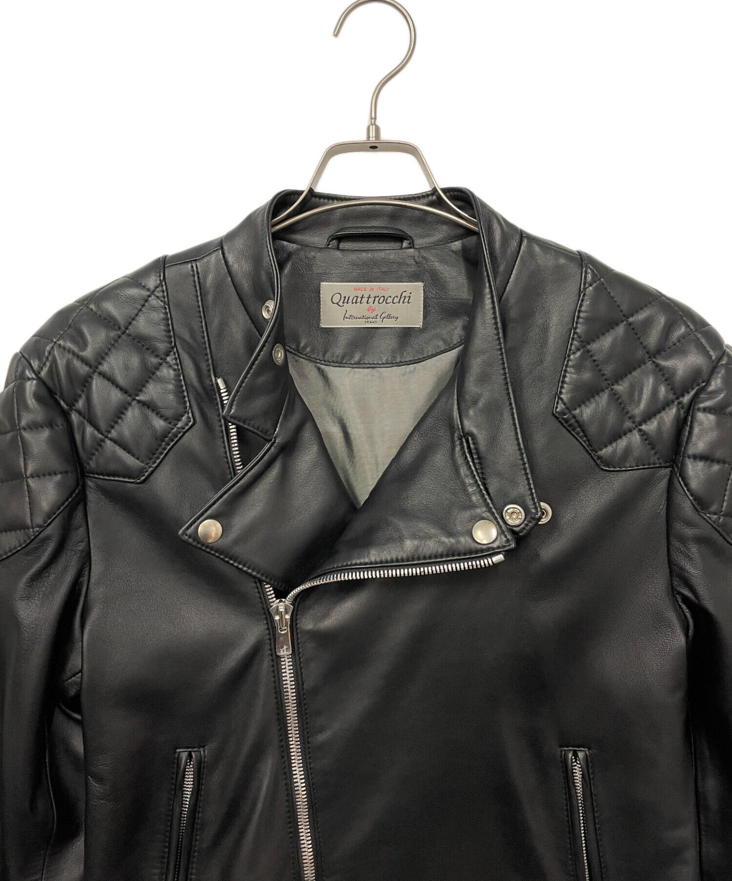 中古・古着通販】quattrocchi (クアトロッキ) ライダースジャケット