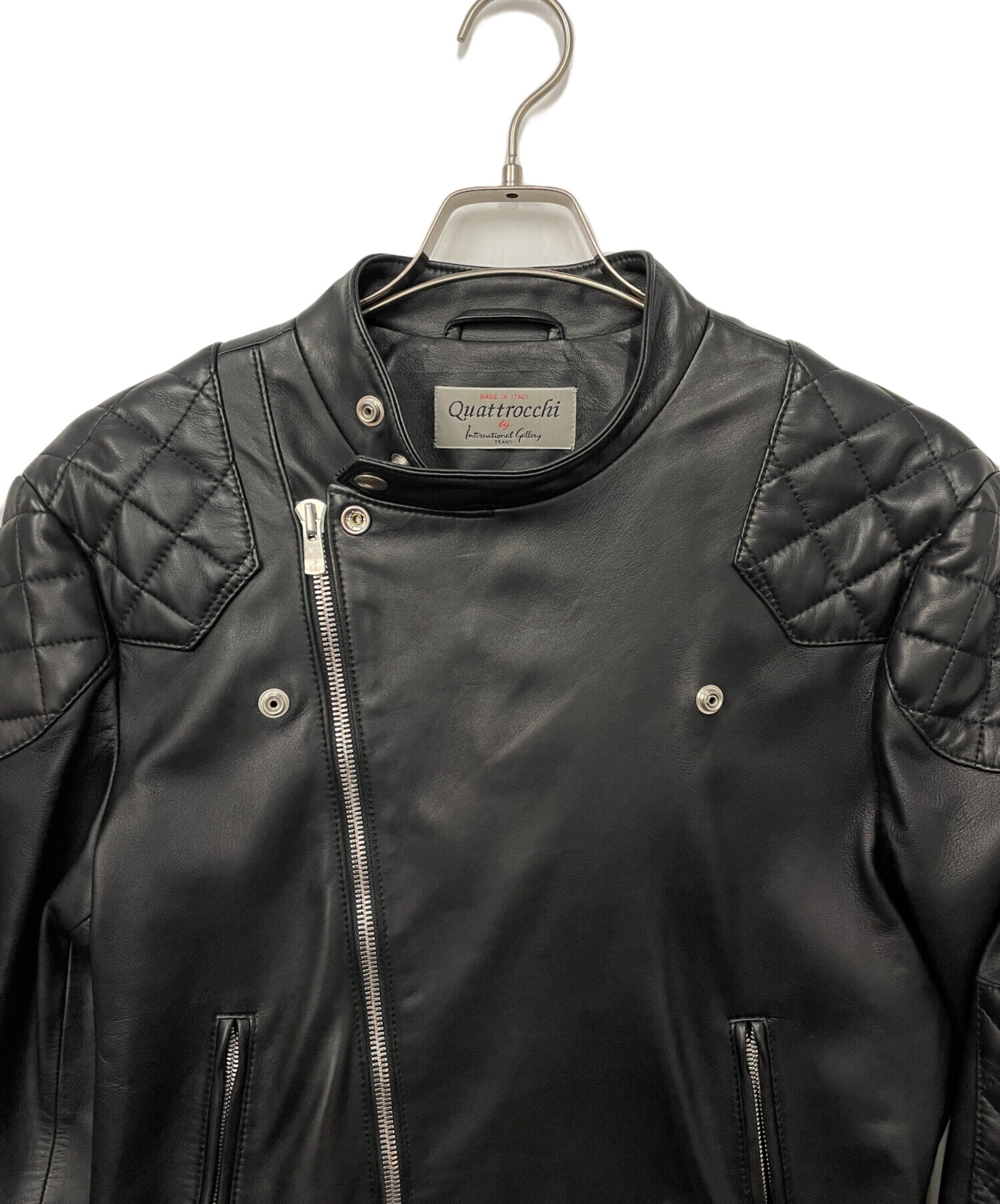 中古・古着通販】quattrocchi (クアトロッキ) ライダースジャケット