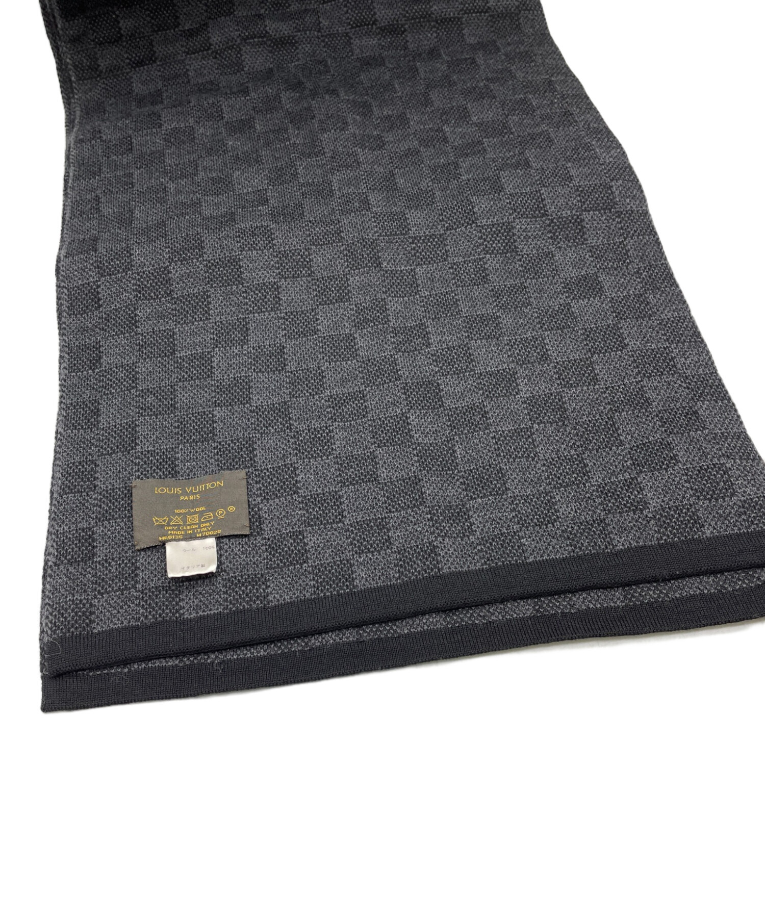 中古・古着通販】LOUIS VUITTON (ルイ ヴィトン) ストール ブラック