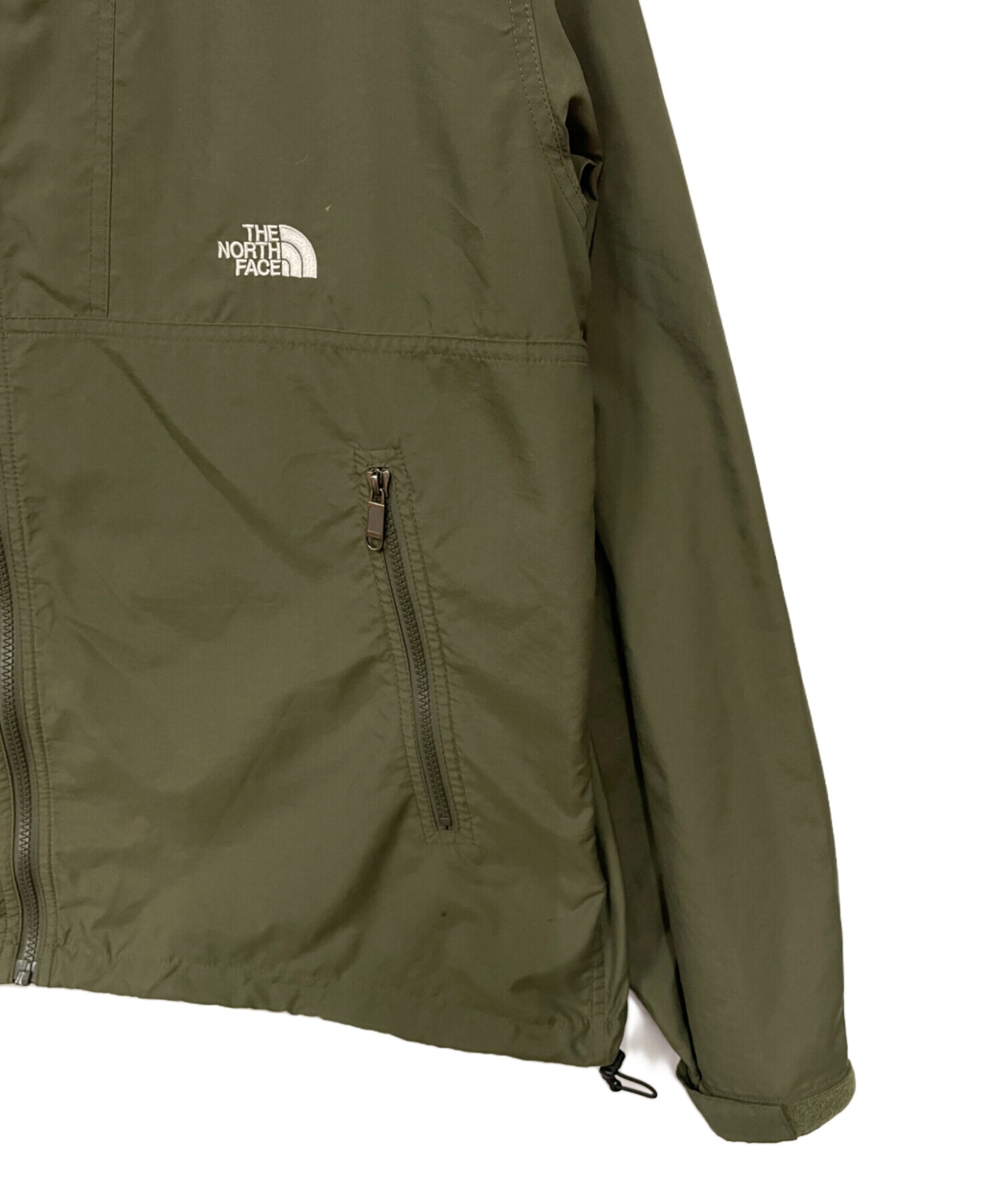 未使用に近い美品‼️ノースフェイスコンパクトジャケットオリーブLサイズ 中古・古着通販】THE NORTH FACE (ザ ノース フェイス) コンパクト