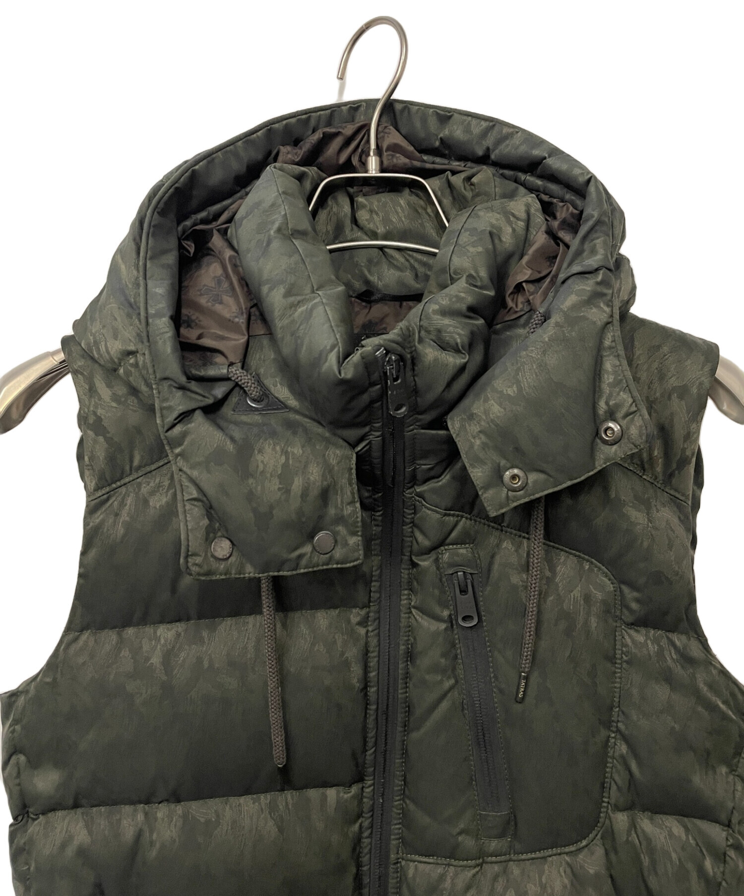 中古・古着通販】TATRAS (タトラス) ダウンベスト オリーブ サイズ:1