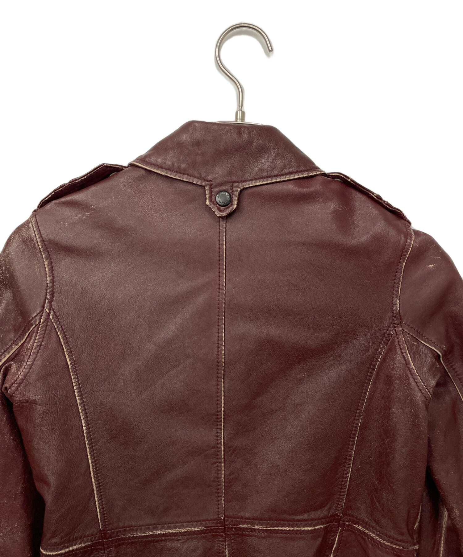 中古・古着通販】AVIREX (アヴィレックス) レザージャケット ブラウン