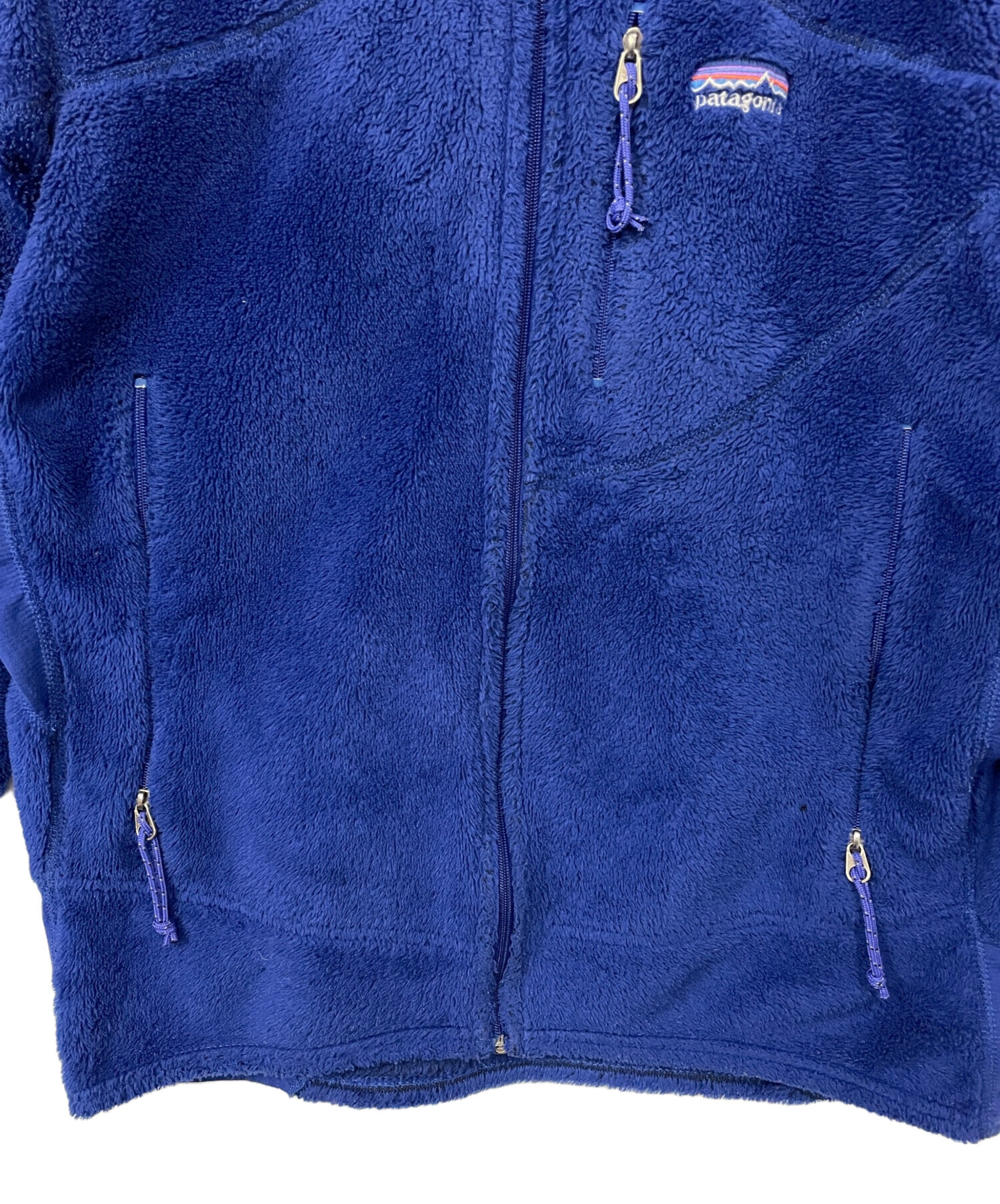 patagonia フリース裏地 ジャケット M 青 中古・古着通販】Patagonia (パタゴニア) フリースジャケット ネイビー