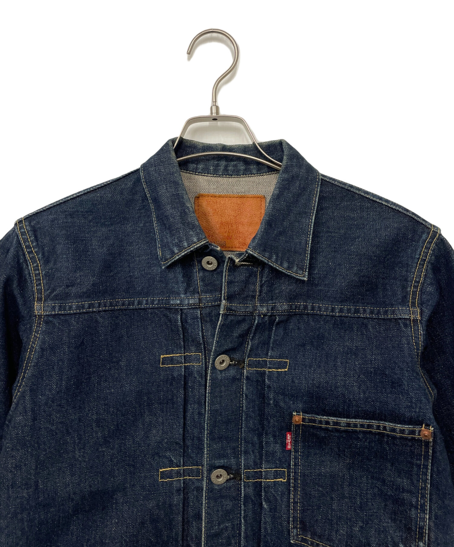 激レア美品！ Levi's デニムジャケット 古着、ペイント加工 1stタイプ 中古・古着通販】LEVI'S (リーバイス) 復刻1stデニムジャケット
