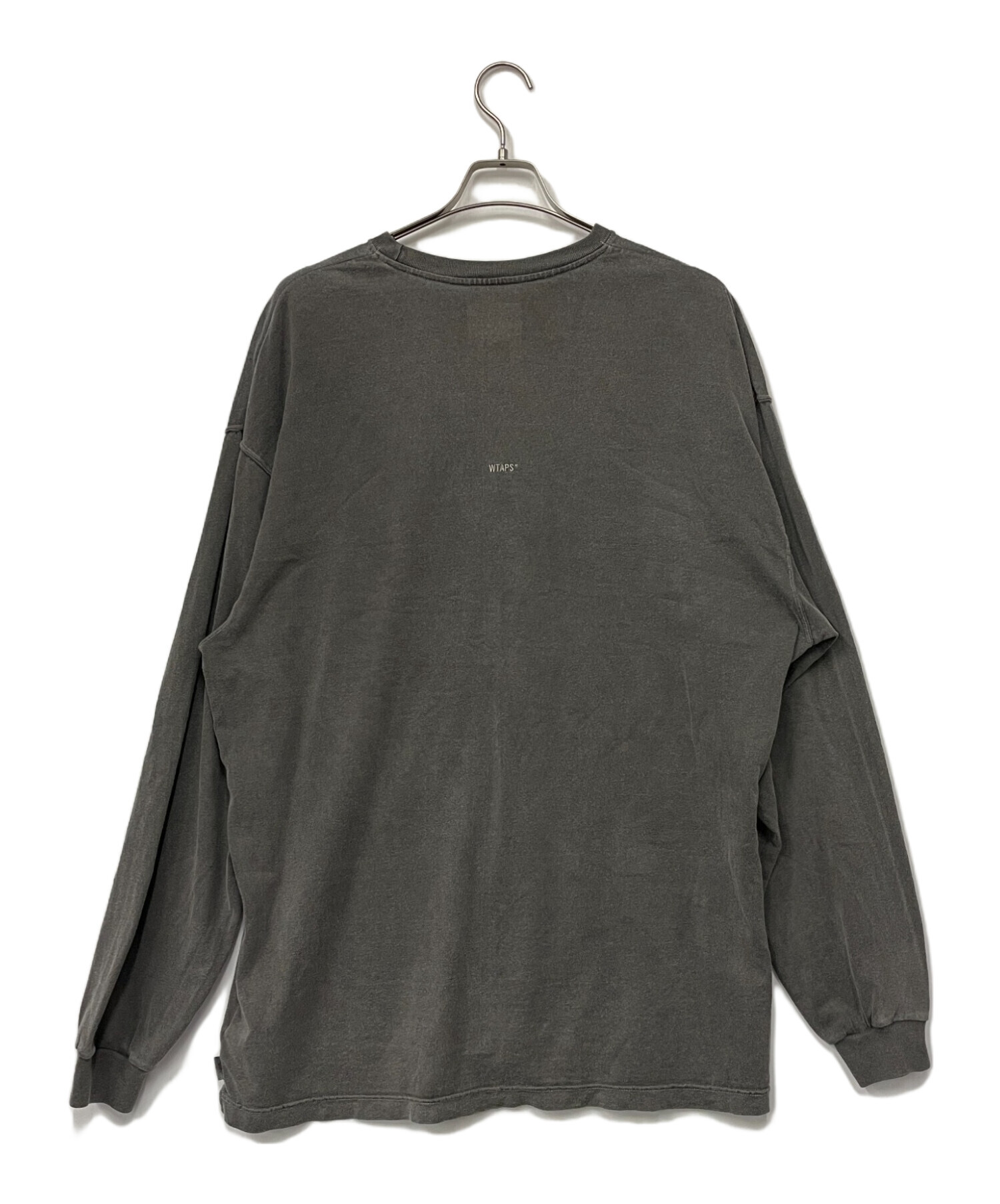 b*t様 WTAPS 七分袖カットソー X 03 グレー/ブラック 中古・古着通販】WTAPS (ダブルタップス) 長袖カットソー グレー