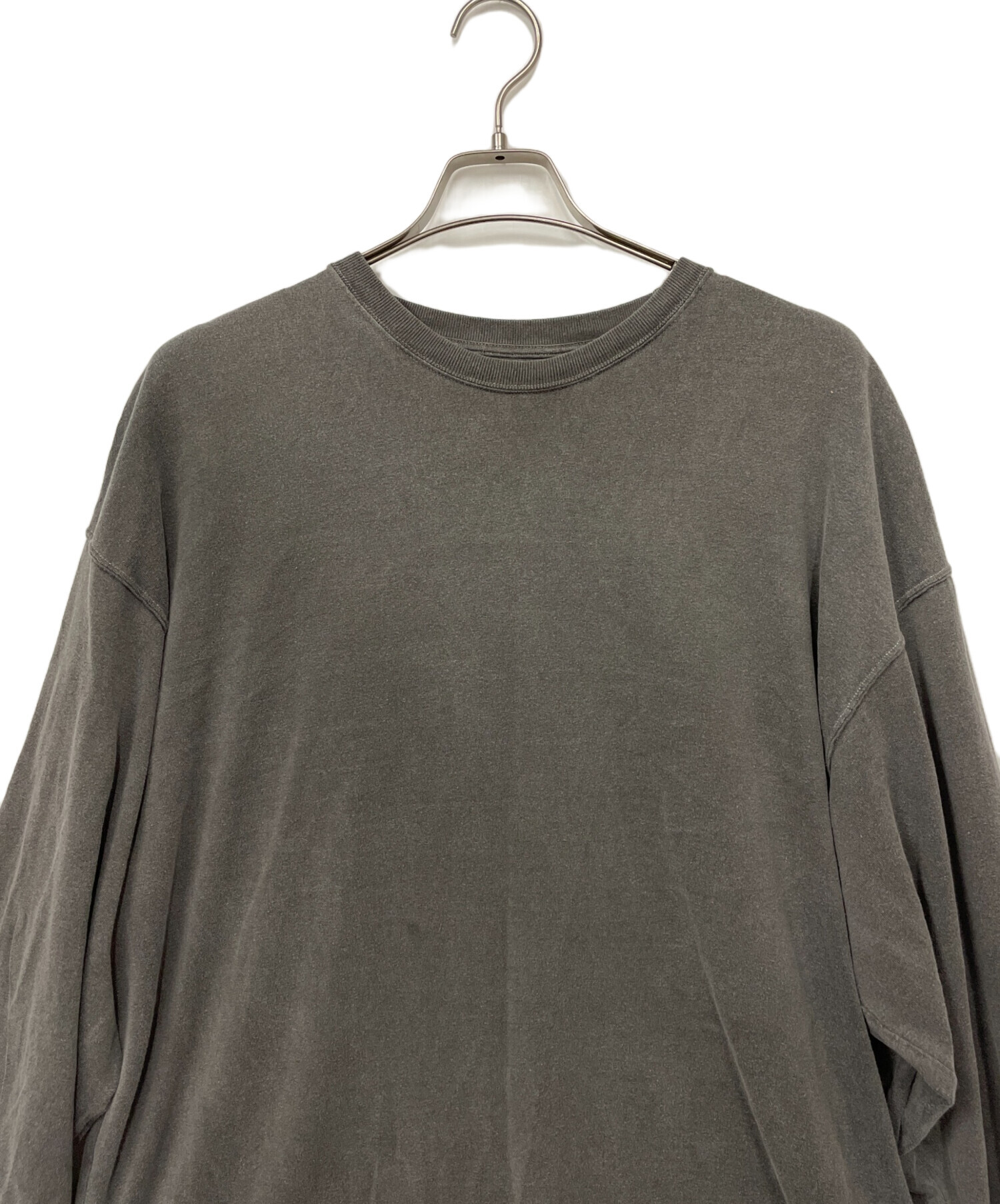 WTAPS ダークグレー 長袖シャツ サイズX 04 中古・古着通販】WTAPS (ダブルタップス) 長袖カットソー グレー