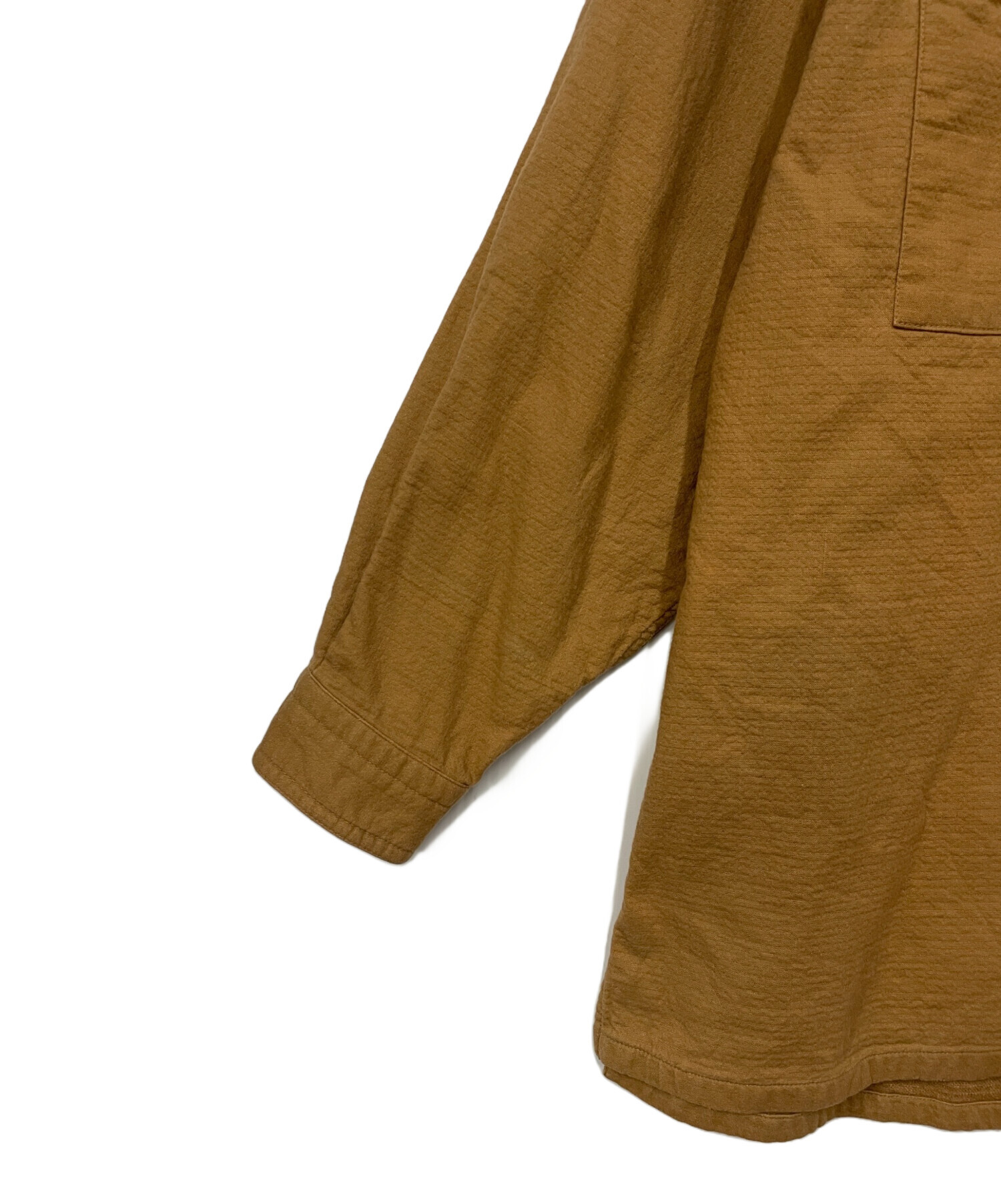 中古・古着通販】ISSEY MIYAKE (イッセイミヤケ) バンドカラーシャツ