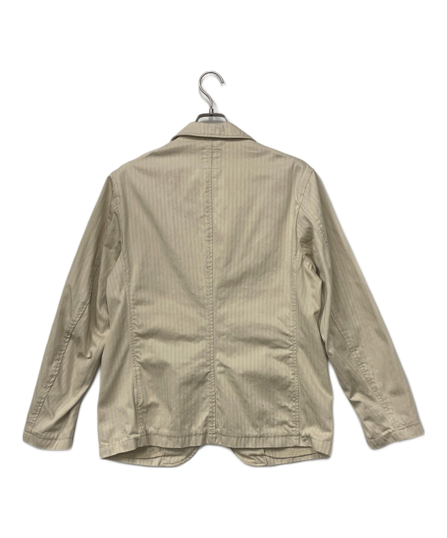 MOMOTARO JEANS ベージュ テーラードジャケット サイズ44（XL) 中古・古着通販】MOMOTARO JEANS (桃太郎ジーンズ) テーラード