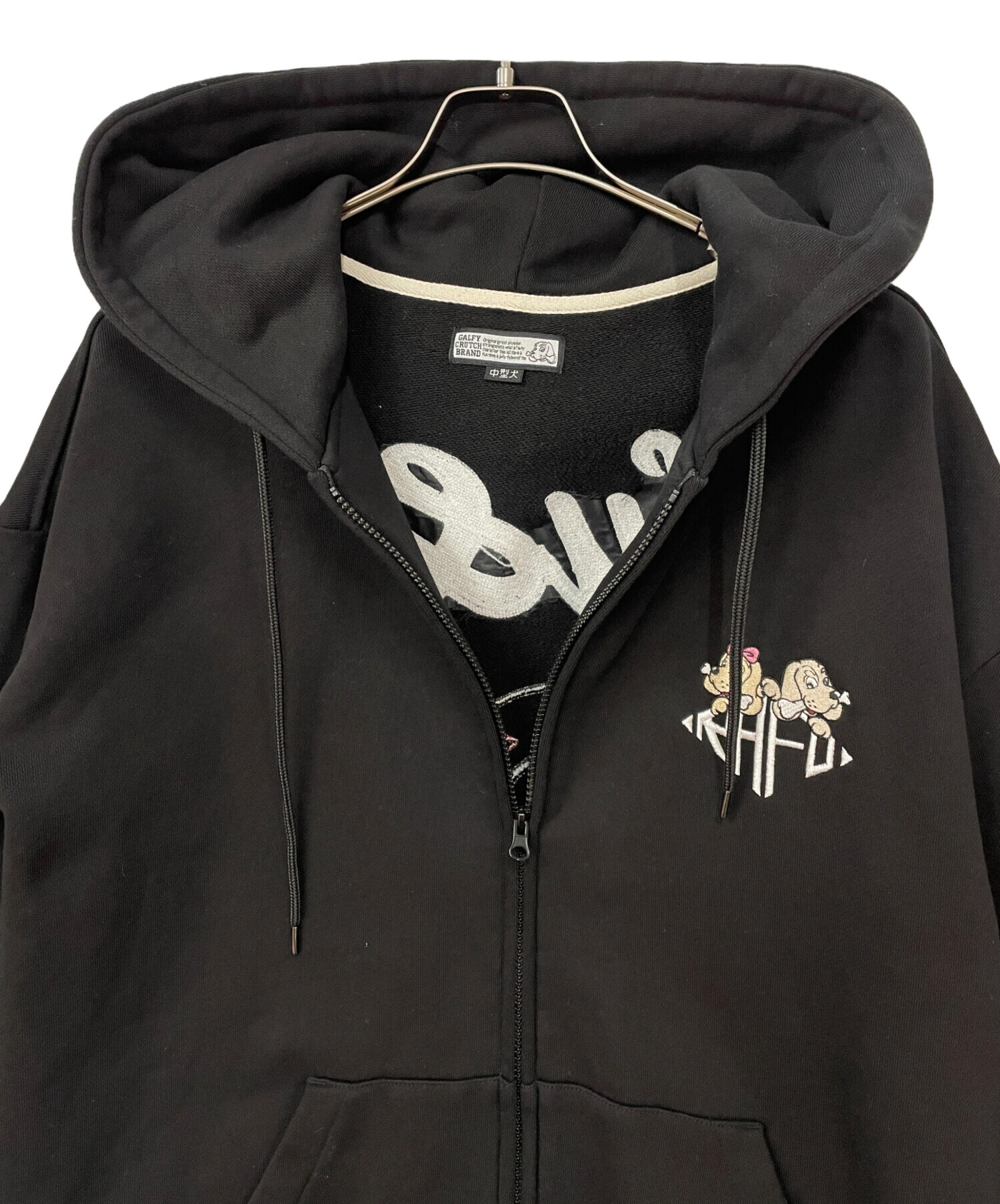 GALFY CRUTCH BRAND フルジップパーカー 大 中古・古着通販】GALFY CRUTCH BRAND (ガルフィークラッチブランド