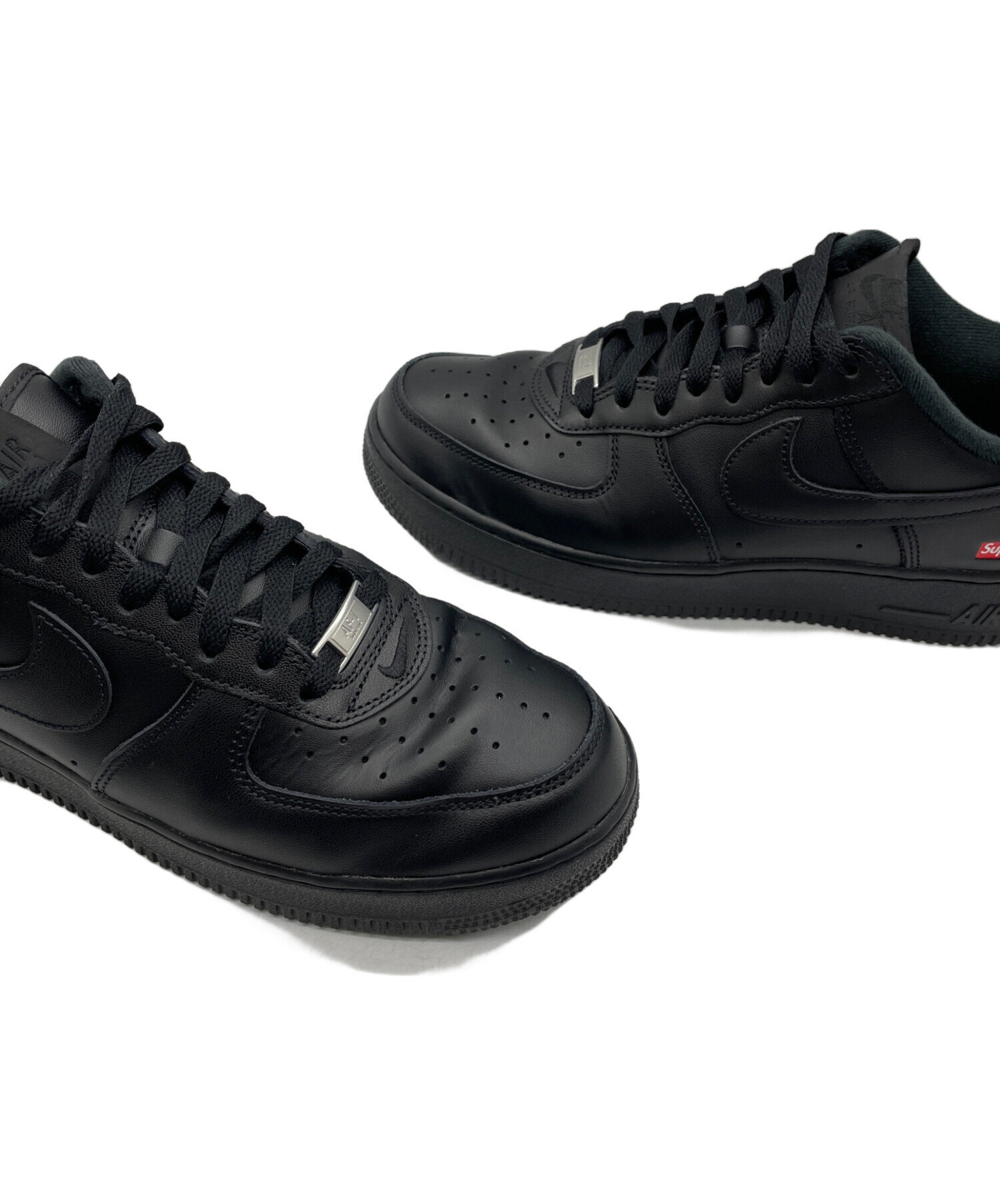 ナイキ NIKE スニーカー スニーカー 靴 レザー メンズ ブラック系 【中古】 中古・古着通販】NIKE (ナイキ) スニーカー ブラック サイズ:27.5