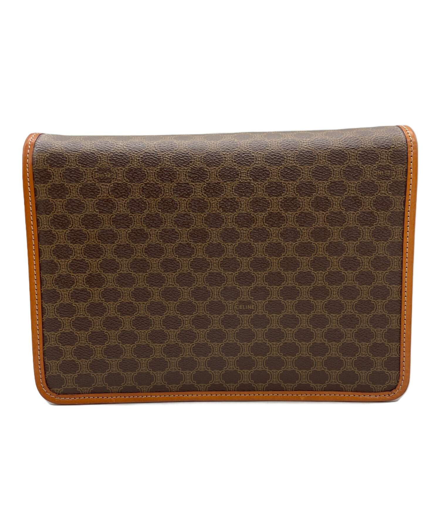 中古・古着通販】CELINE (セリーヌ) クラッチバッグ ブラウン