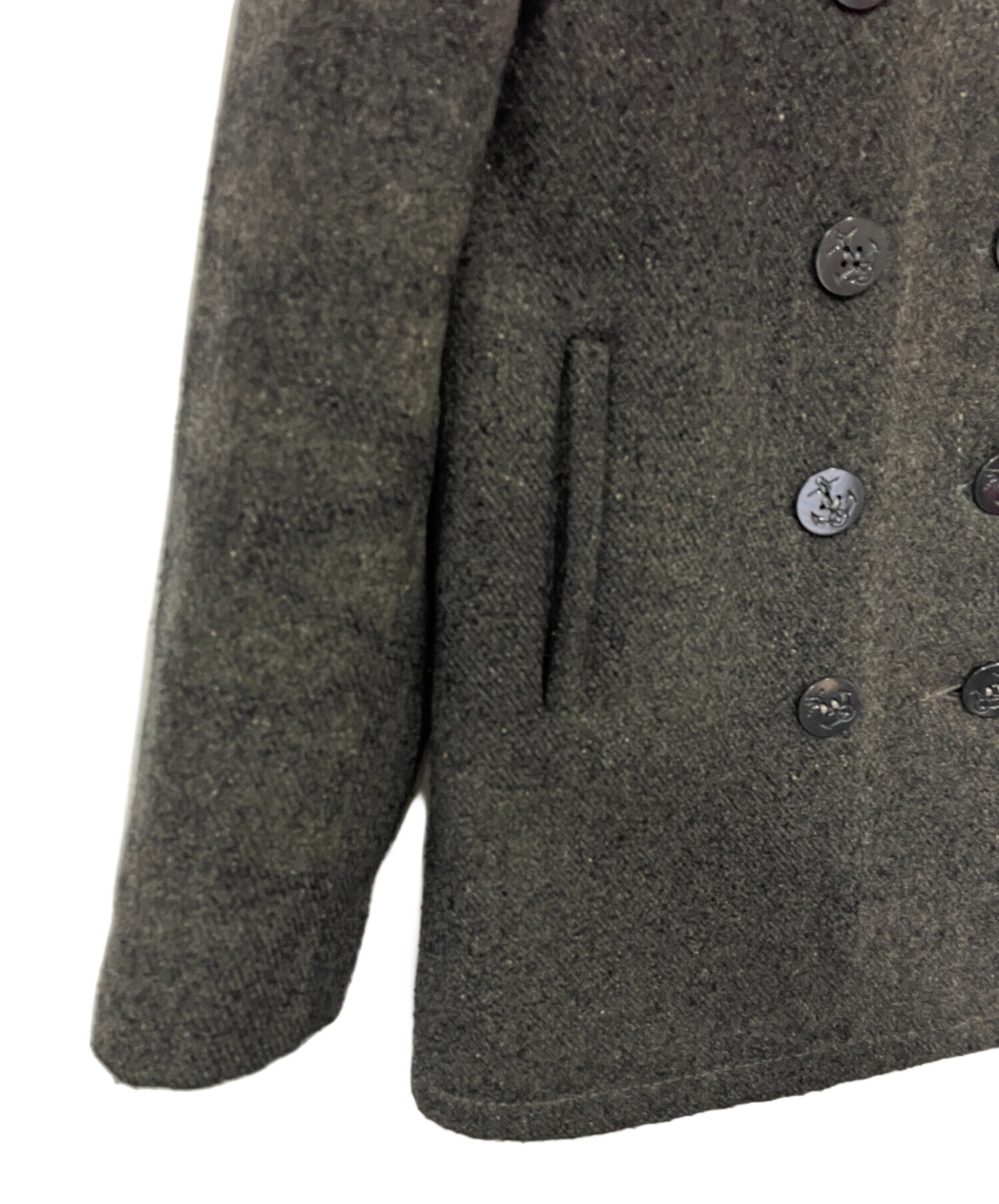 中古・古着通販】Schott (ショット) Pコート グレー サイズ:36