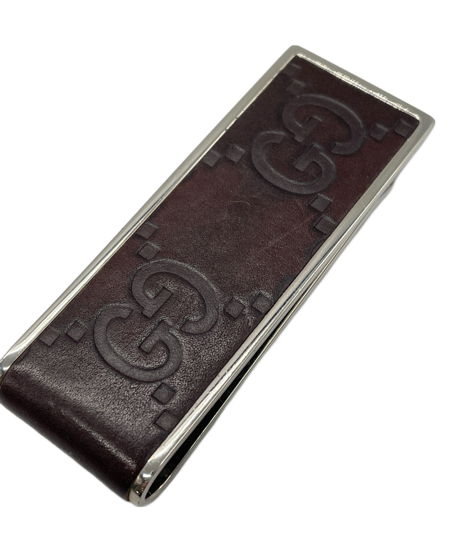 GUCCIグッチ マネークリップ【最終値下げ】早い者勝ちとします。 中古・古着通販】GUCCI (グッチ) マネークリップ ブラック｜ブランド