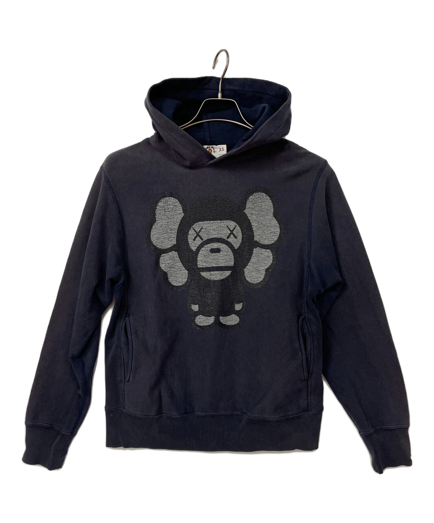 中古・古着通販】BABY MiLO (ベビーマイロ) パーカー ネイビー サイズ