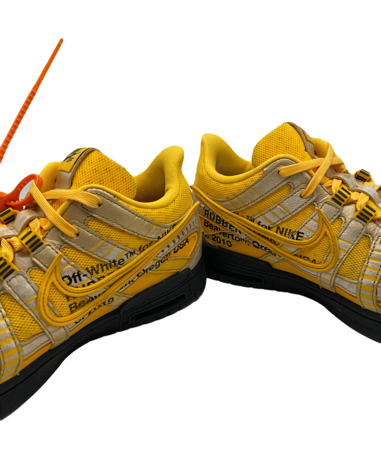 Nike off-white スニーカー　28cm イエロー 中古・古着通販】NIKE (ナイキ) OFFWHITE (オフホワイト) スニーカー