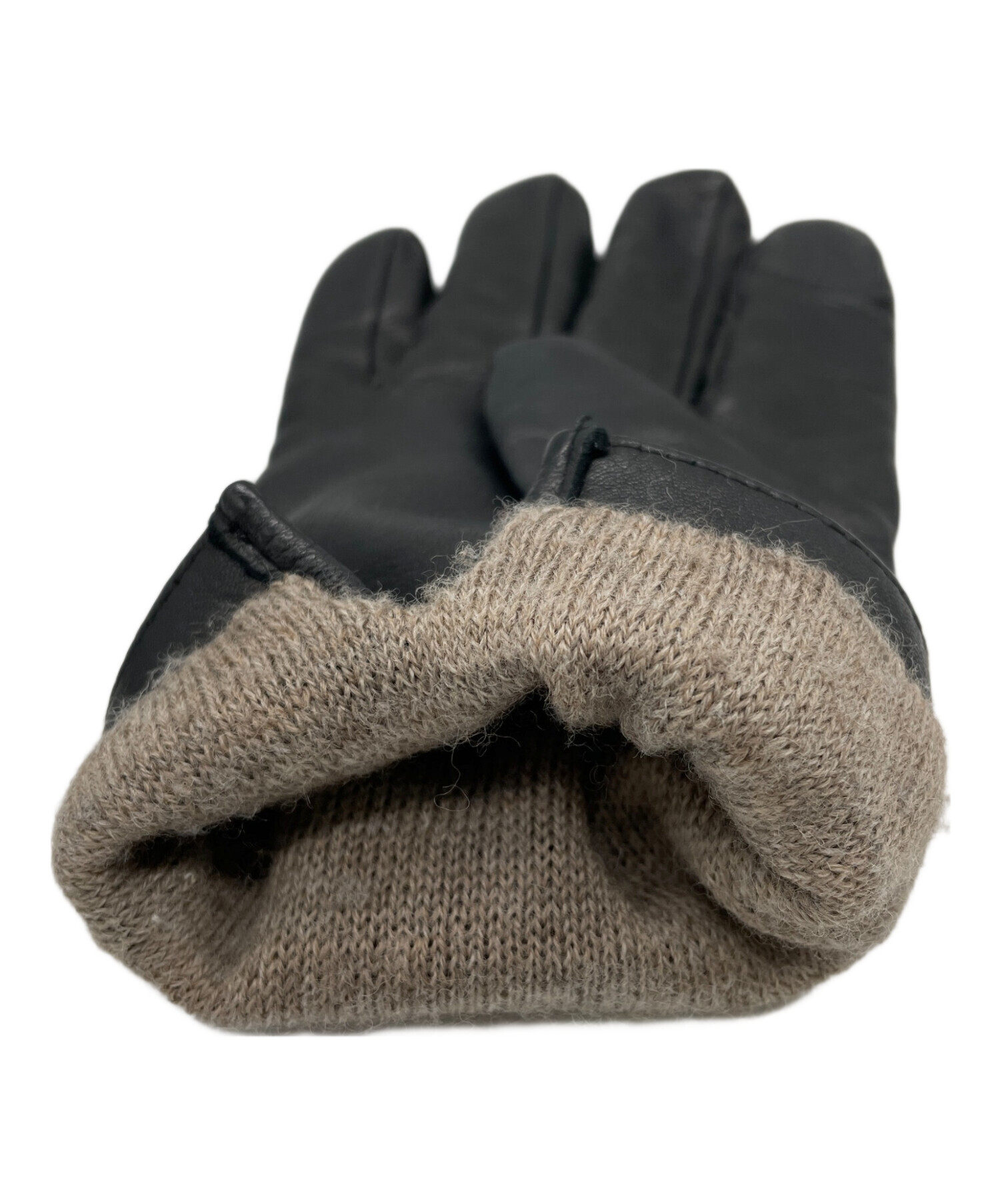 中古・古着通販】COACH (コーチ) レザーグローブ ブラック｜ブランド