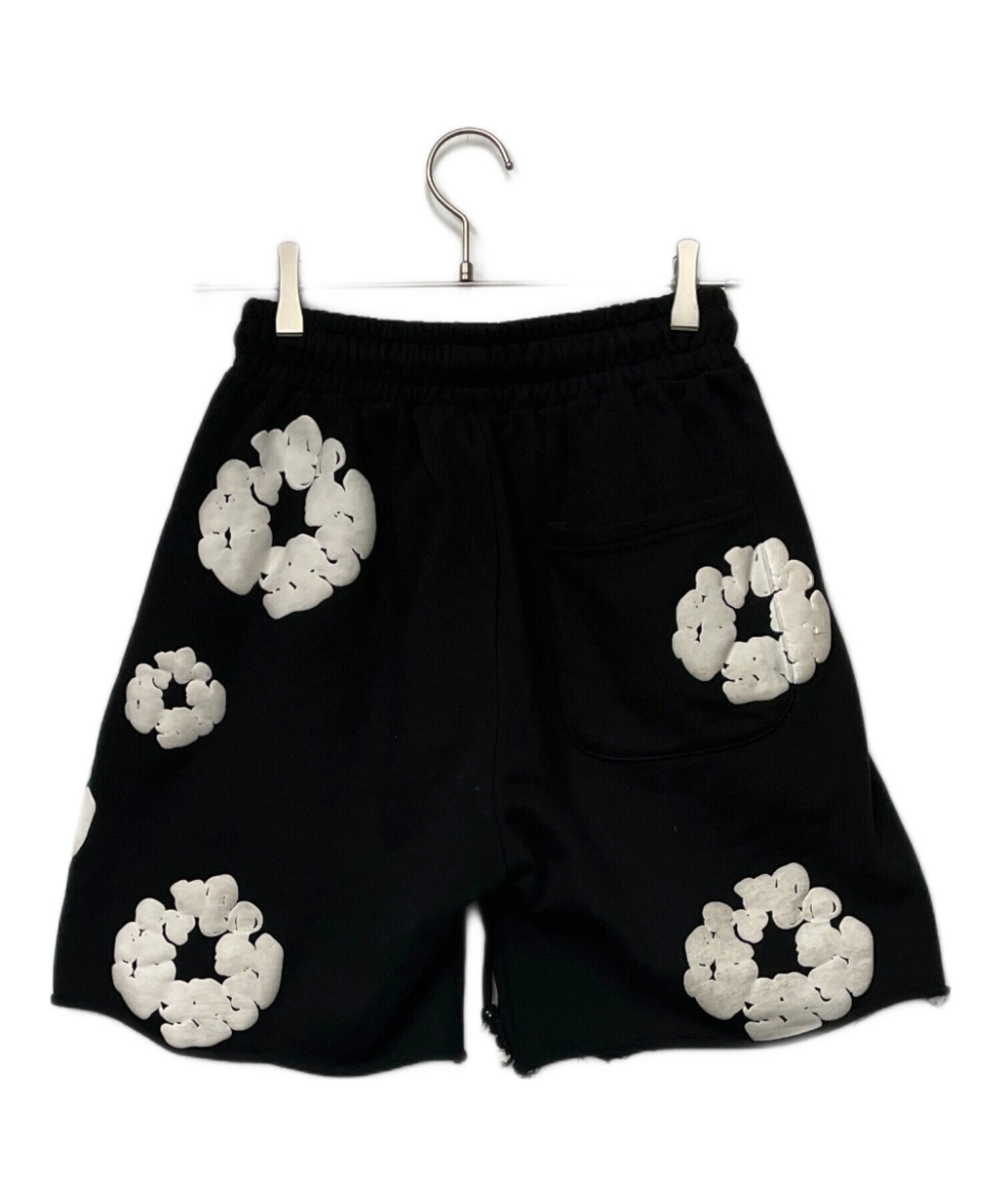 デニムティアーズ　Denim Tears ハーフパンツ　ブラック　uk 中古・古着通販】Denim Tears (デニムティアーズ) ハーフパンツ