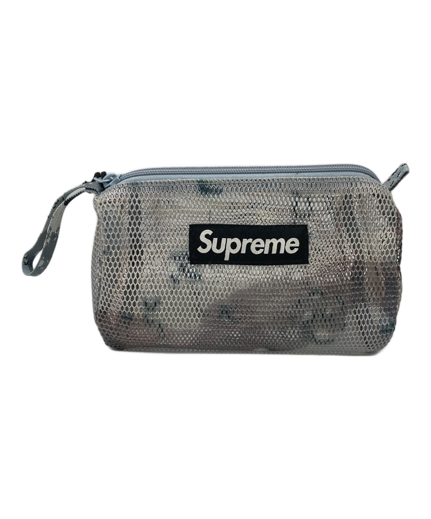 Supreme メッシュポーチ 小型 グレー 中古・古着通販】SUPREME (シュプリーム) メッシュポーチ｜ブランド