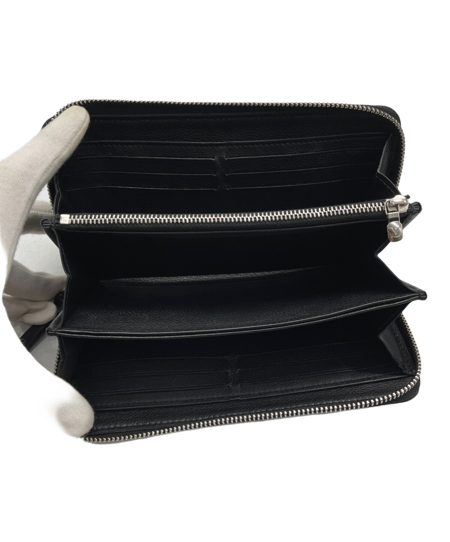 中古・古着通販】LOUIS VUITTON (ルイ ヴィトン) 長財布 ブラック