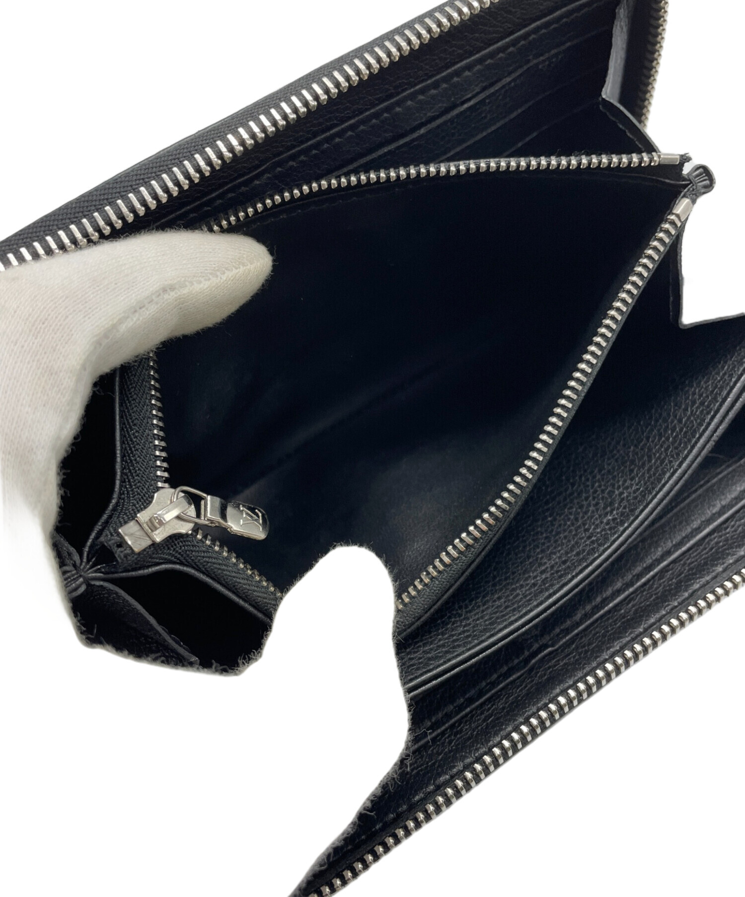 中古・古着通販】LOUIS VUITTON (ルイ ヴィトン) 長財布 ブラック
