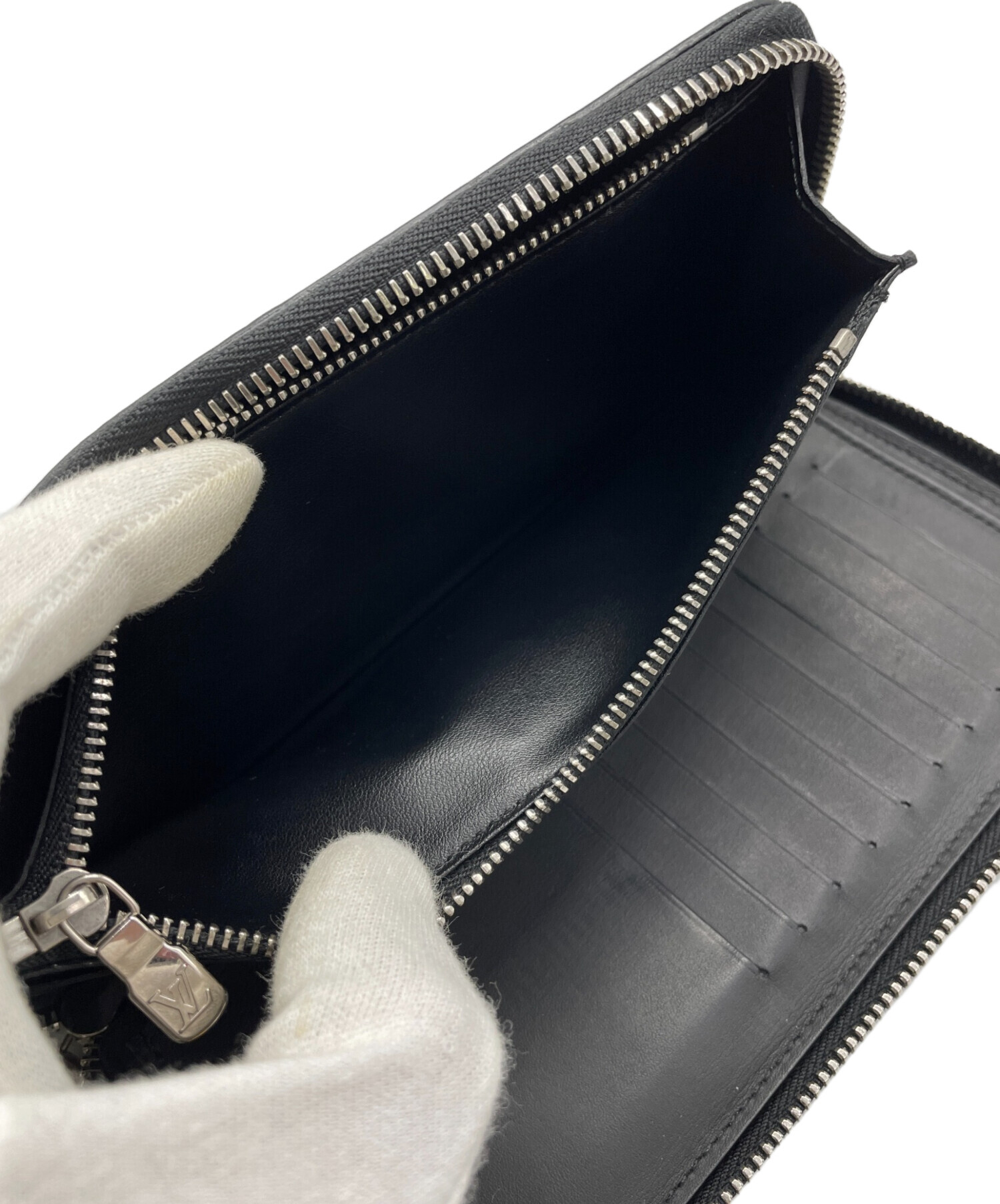 中古・古着通販】LOUIS VUITTON (ルイ ヴィトン) 長財布 ブラック