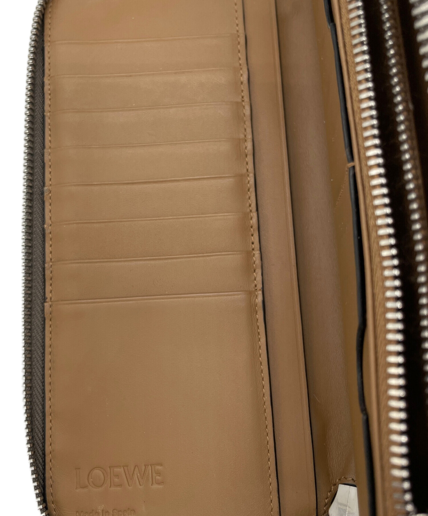 【値下げ中】LOEWE ロエベ 長財布　ブラック×ブラウン Amazon | [ロエベ] 財布 メンズ 長財布 (小銭入れ付き) ブラック