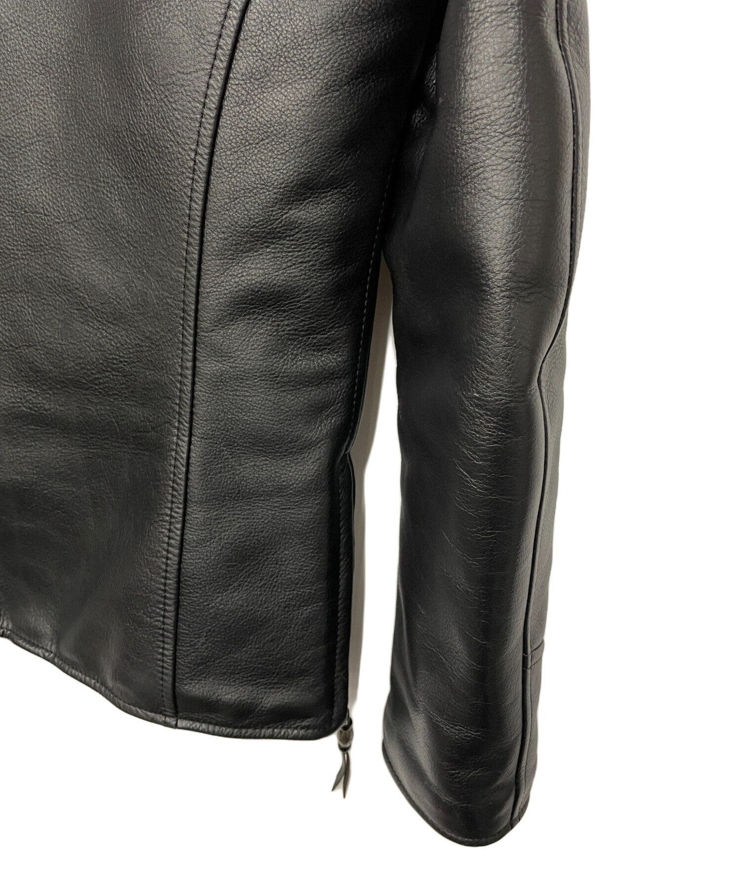 中古・古着通販】BIG TWIN (ビッグツイン) レザージャケット サイズ:40