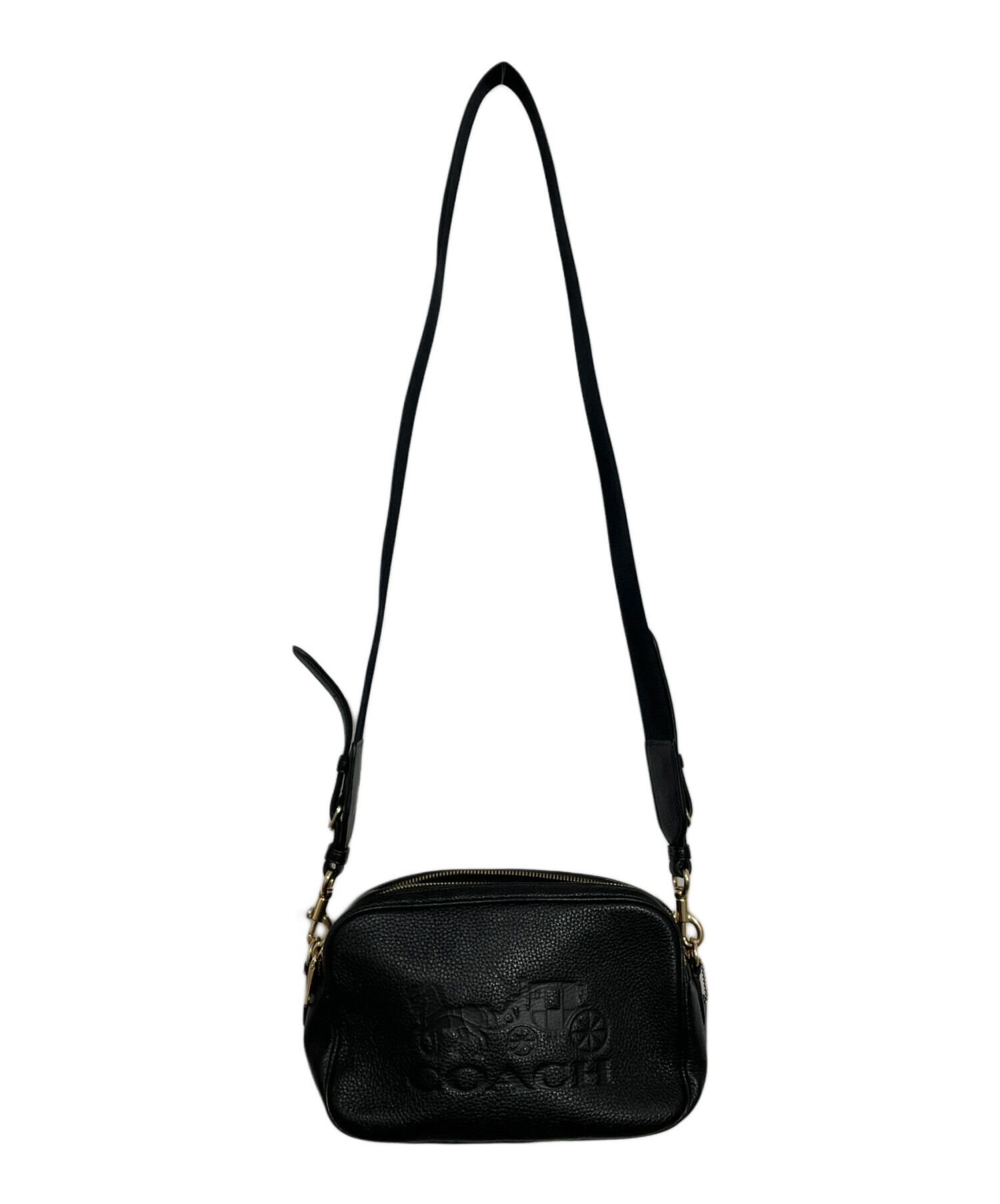 中古・古着通販】COACH (コーチ) ショルダーバッグ ブラック｜ブランド