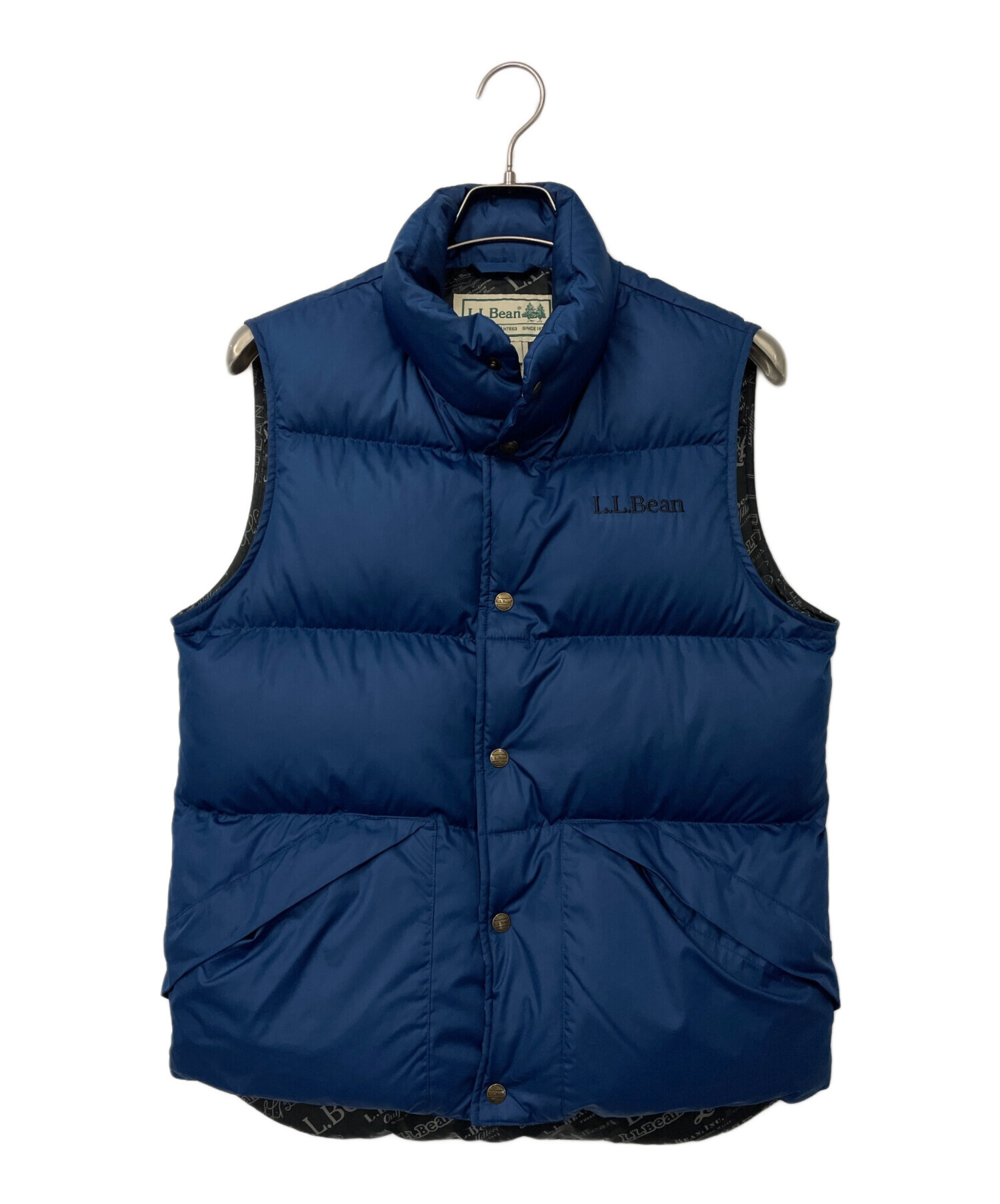 中古・古着通販】L.L.Bean (エルエルビーン) ダウンベスト ブルー