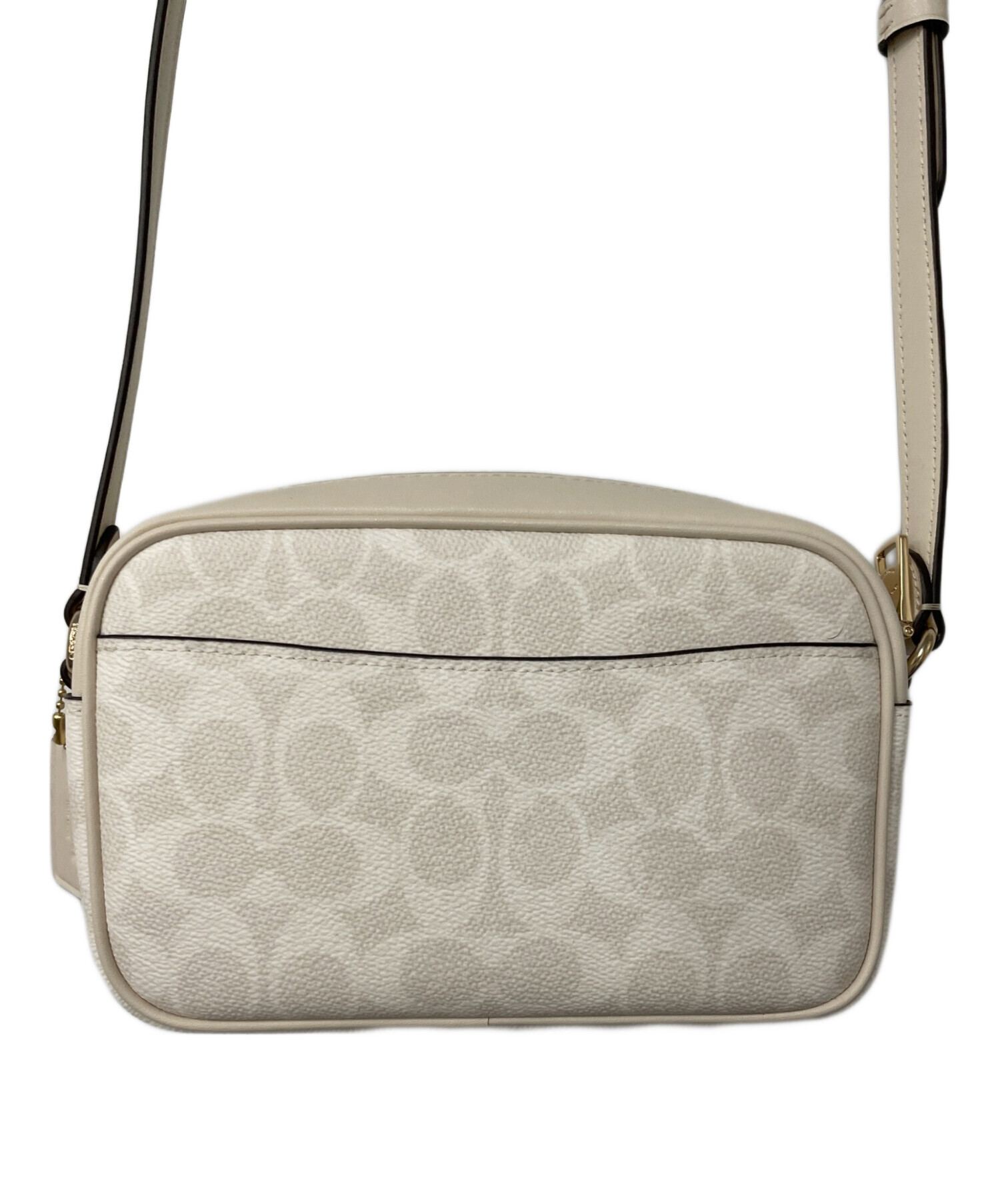 中古・古着通販】COACH (コーチ) ショルダーバッグ アイボリー 