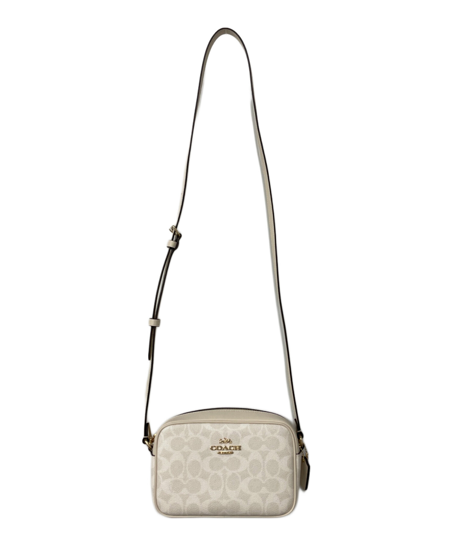 中古・古着通販】COACH (コーチ) ショルダーバッグ アイボリー 